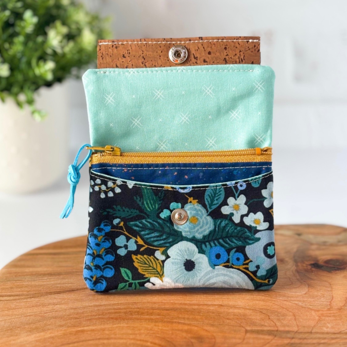 Women’s Fabric Wallet - Rifle Paper Co Print