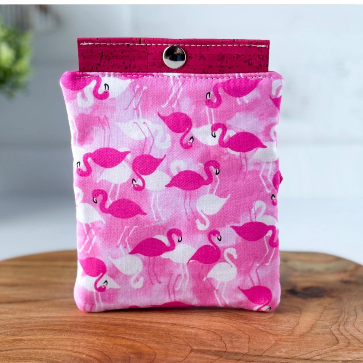 Women’s Fabric Wallet - Flamingo