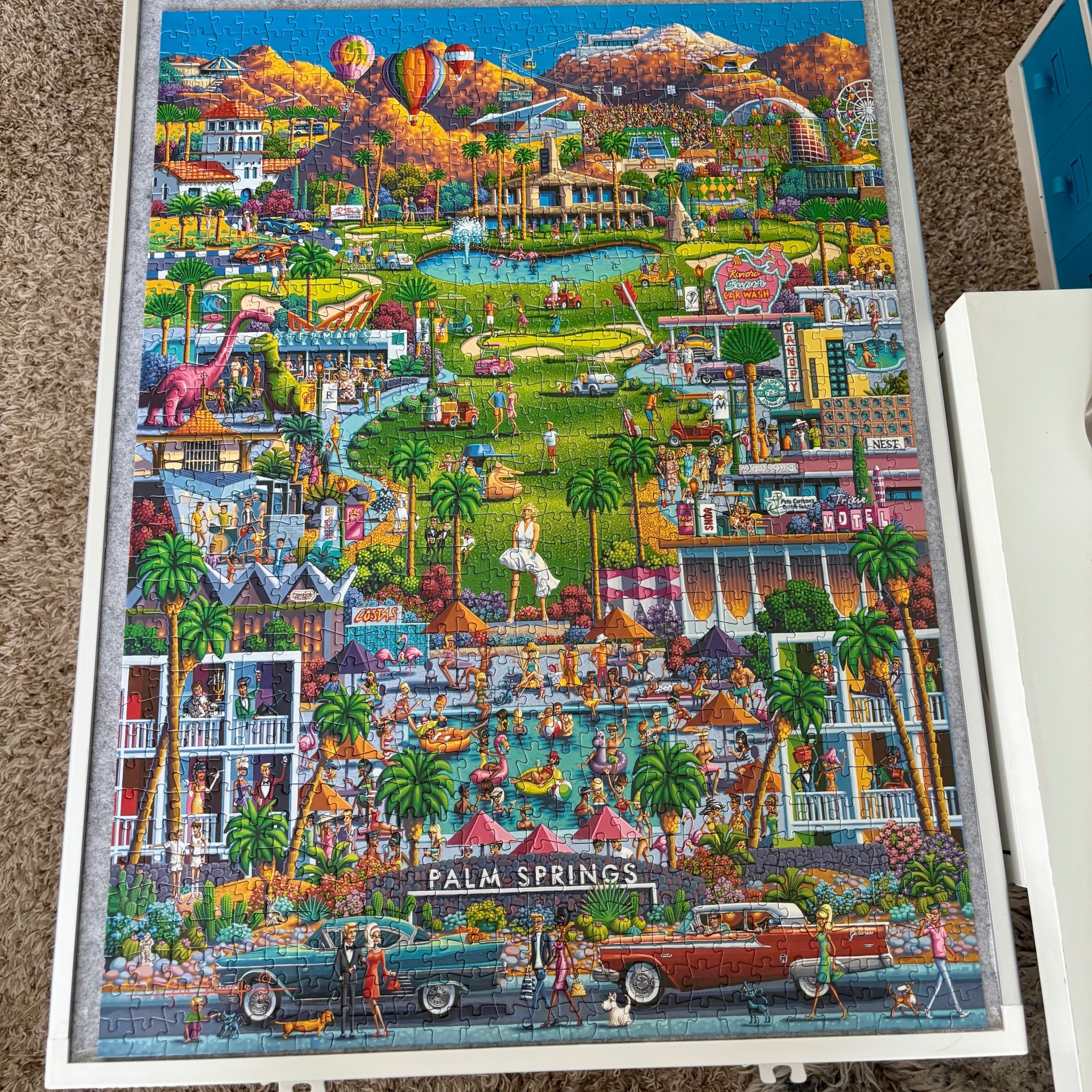 Dowdle 1000 Piece Puzzle - Palm Springs