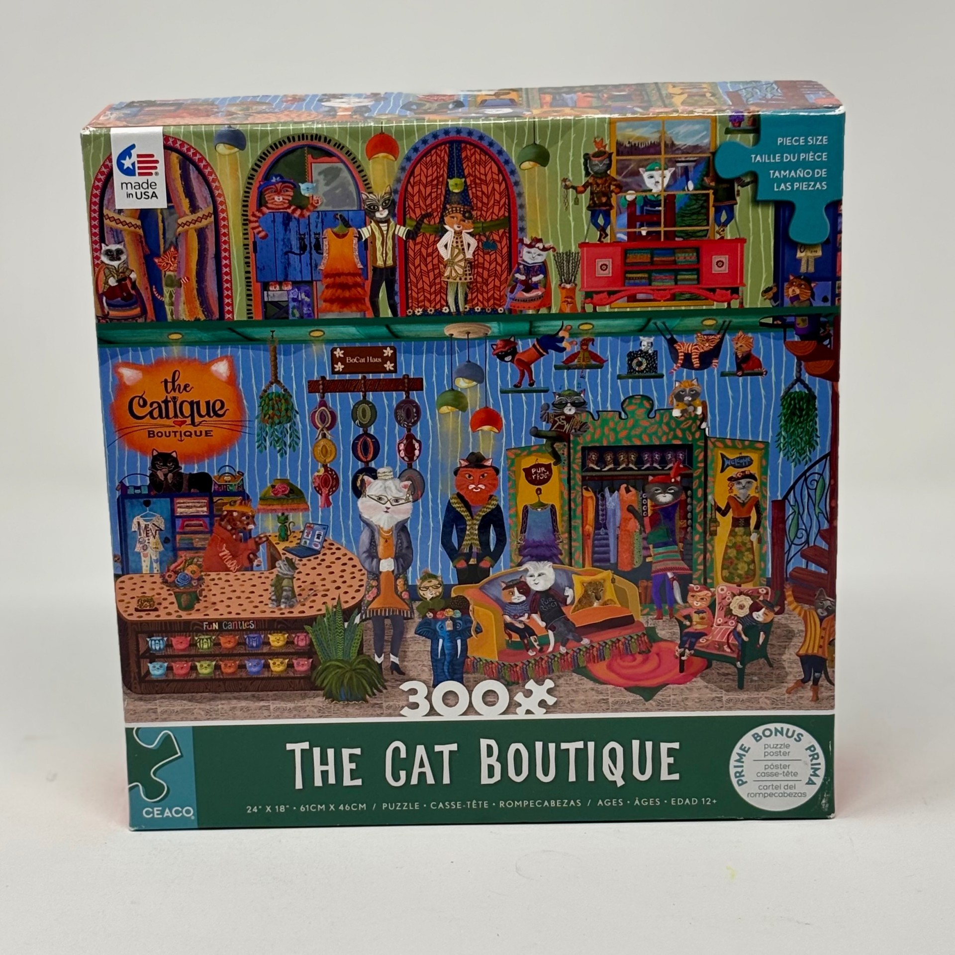 Ceaco 300 Piece Puzzle - Cat Boutique