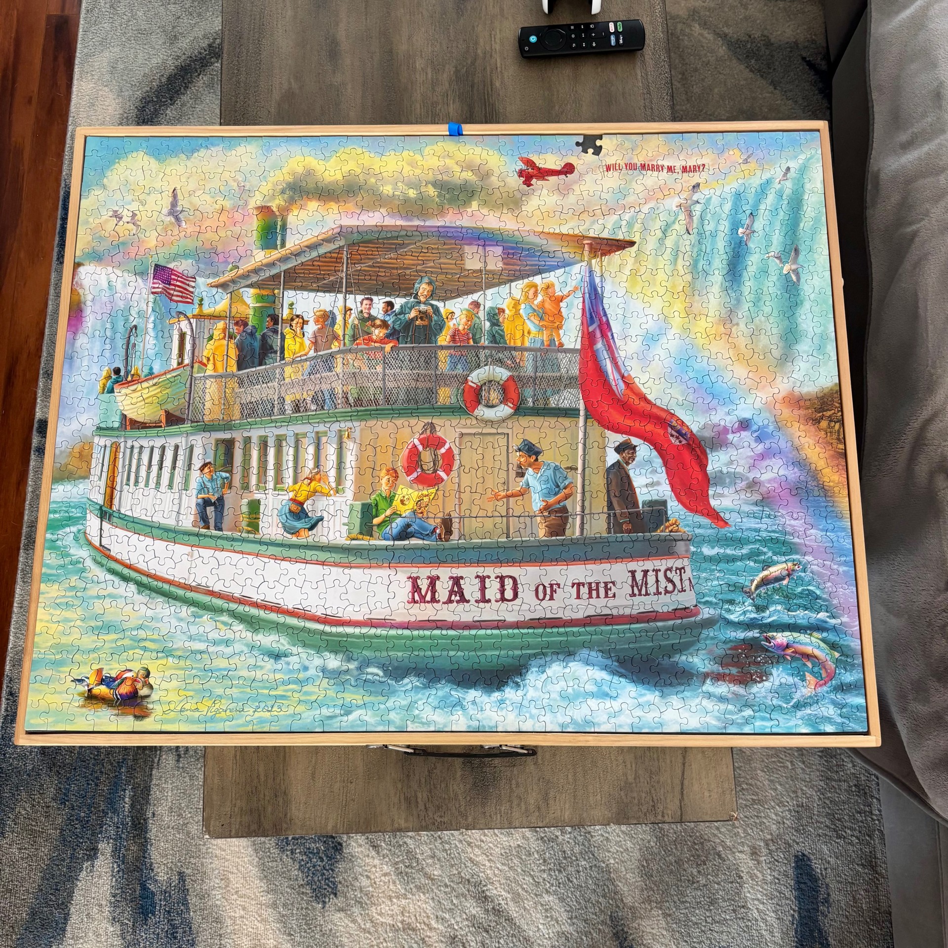 White Mountain 1000 Piece Puzzle  - Family Road Trip