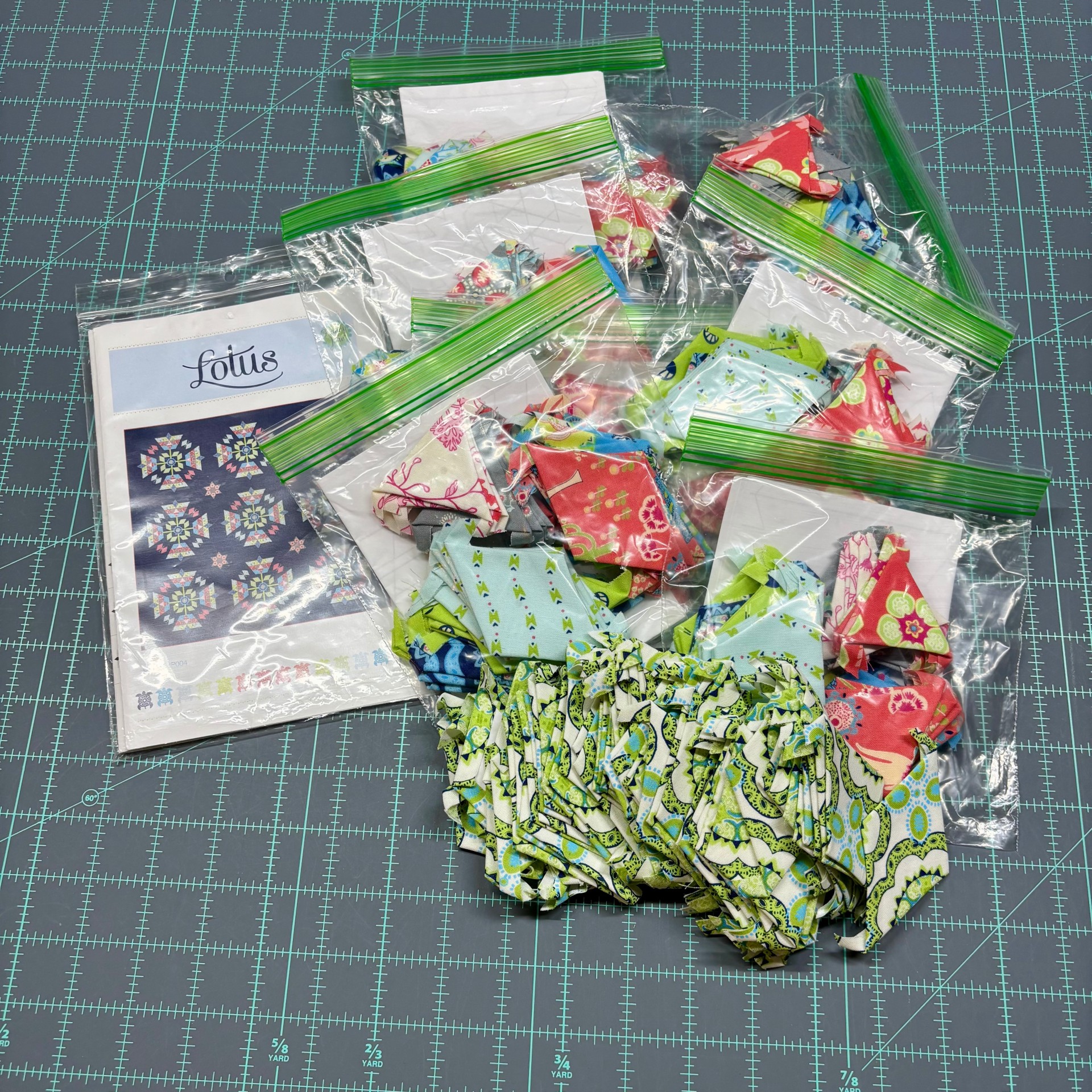 Lotus English Paper Piecing Kit