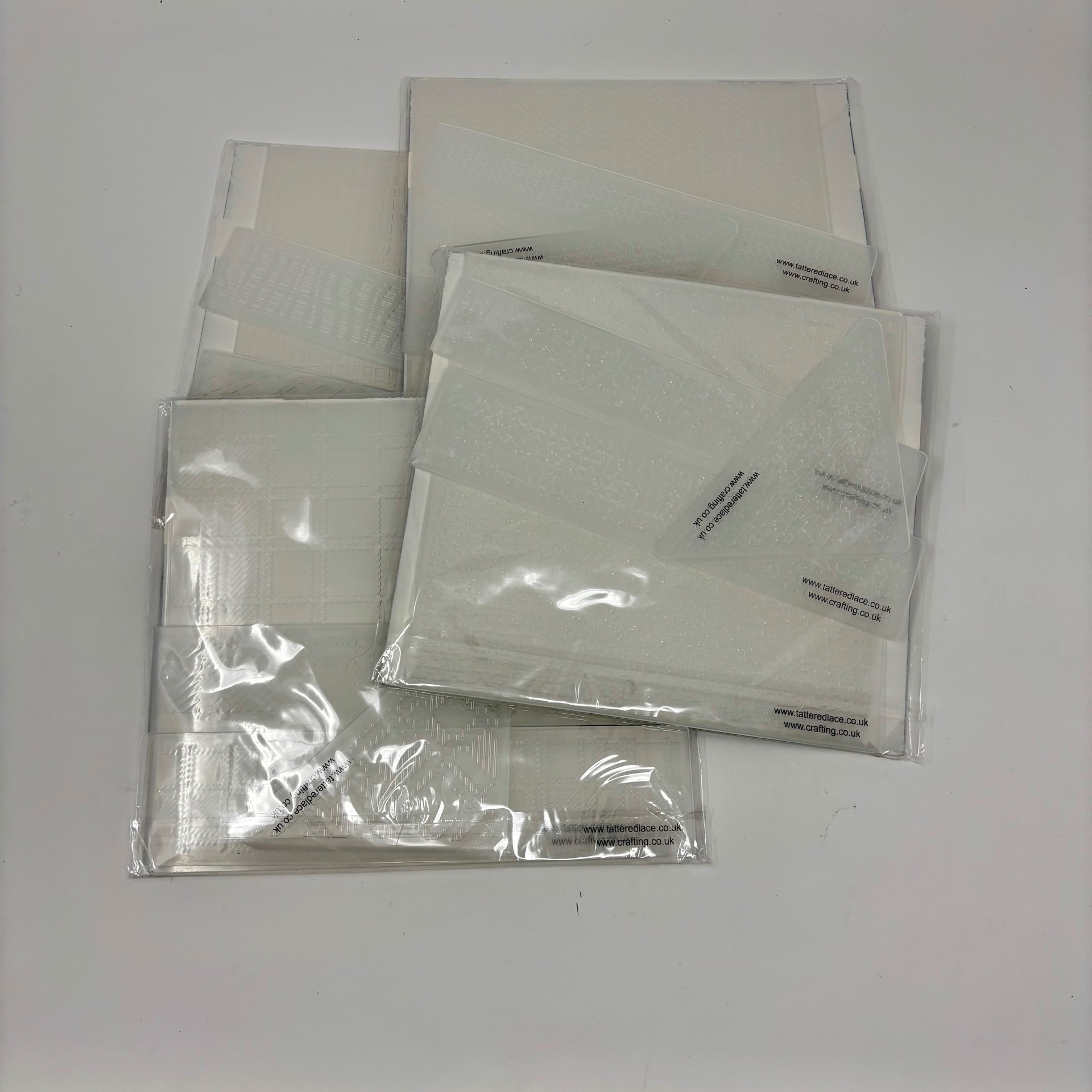 New - Tattered Lace Embossing Folders - Set of 4