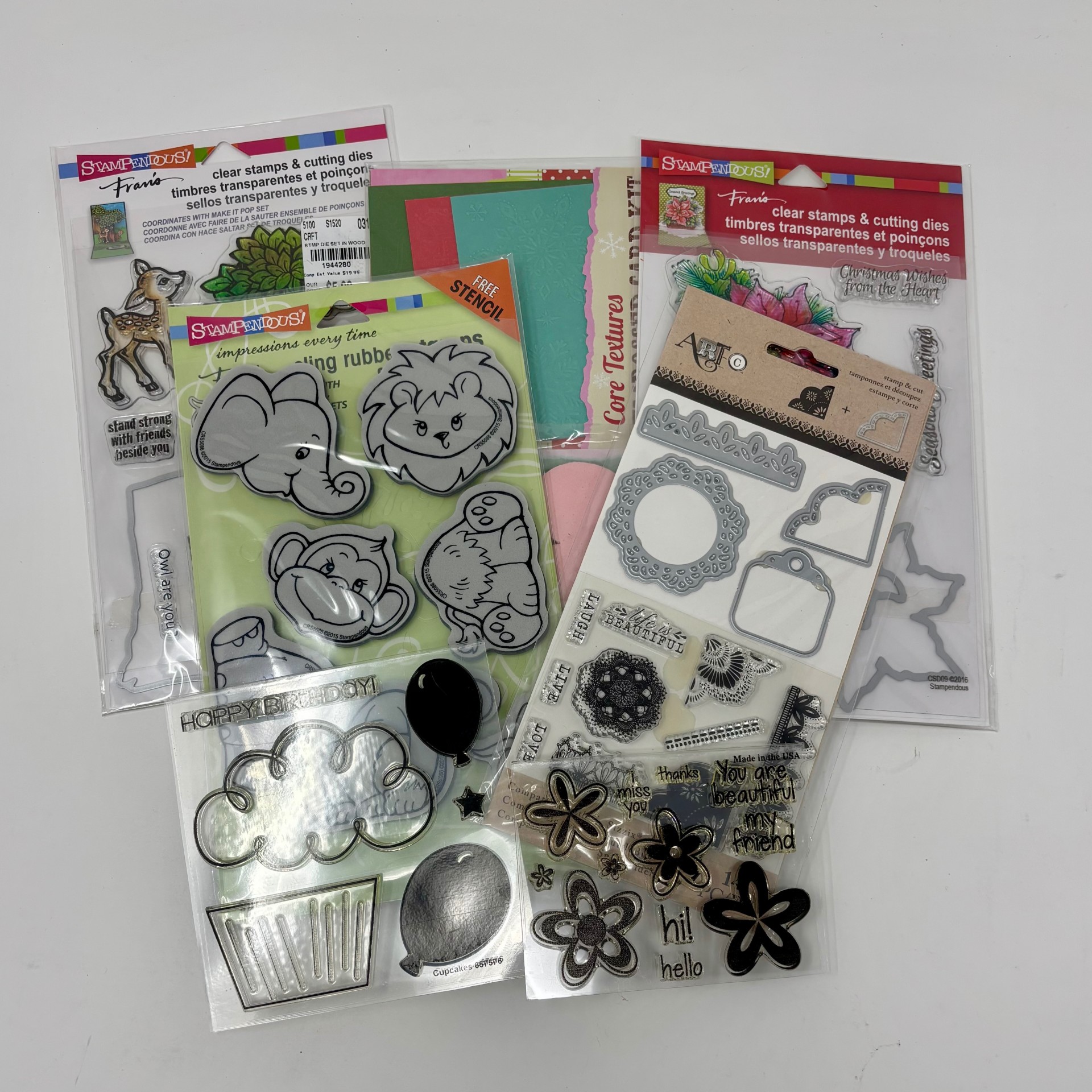 Misc stamps for paper crafting - Art-C Stampendous