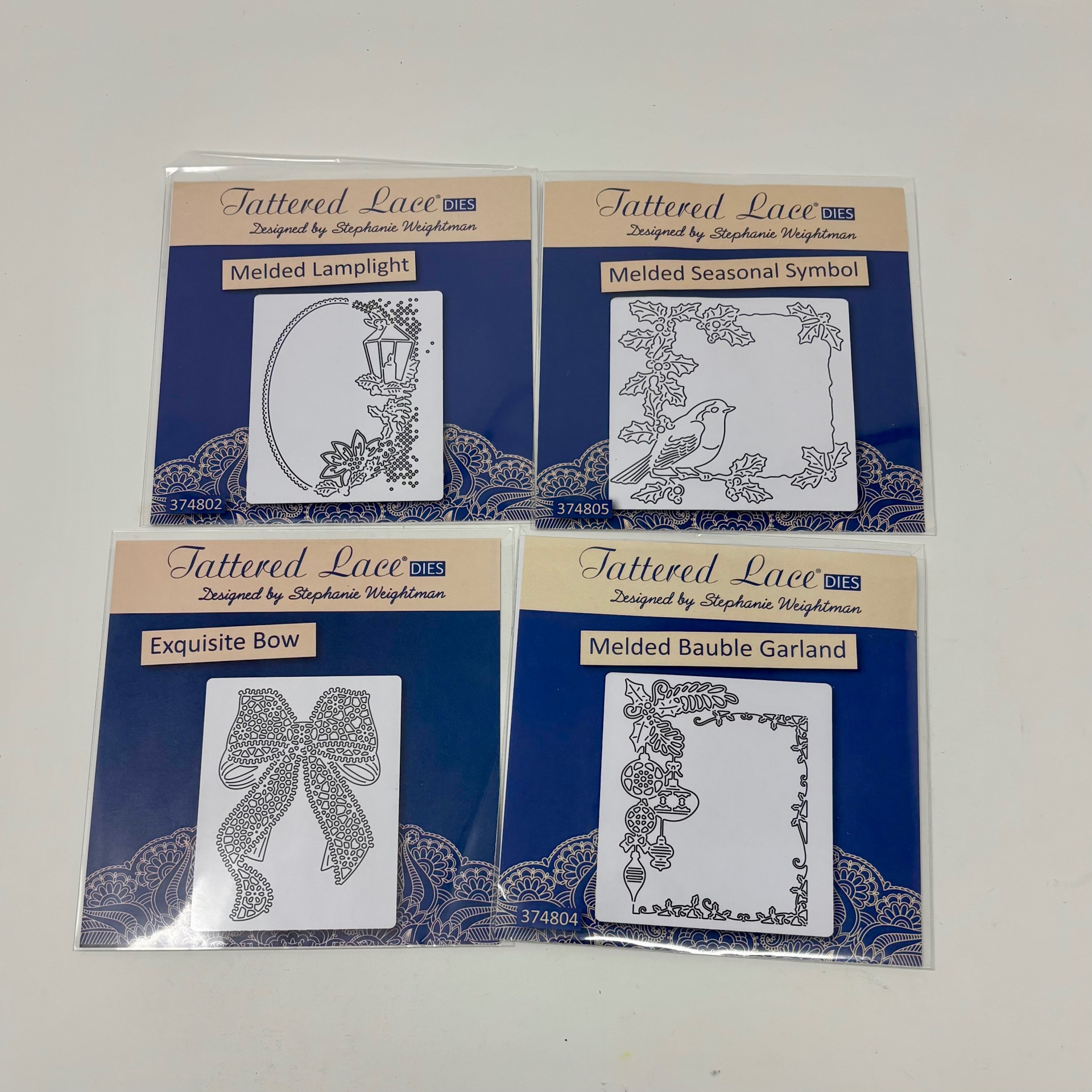 16 New Tattered Lace dies