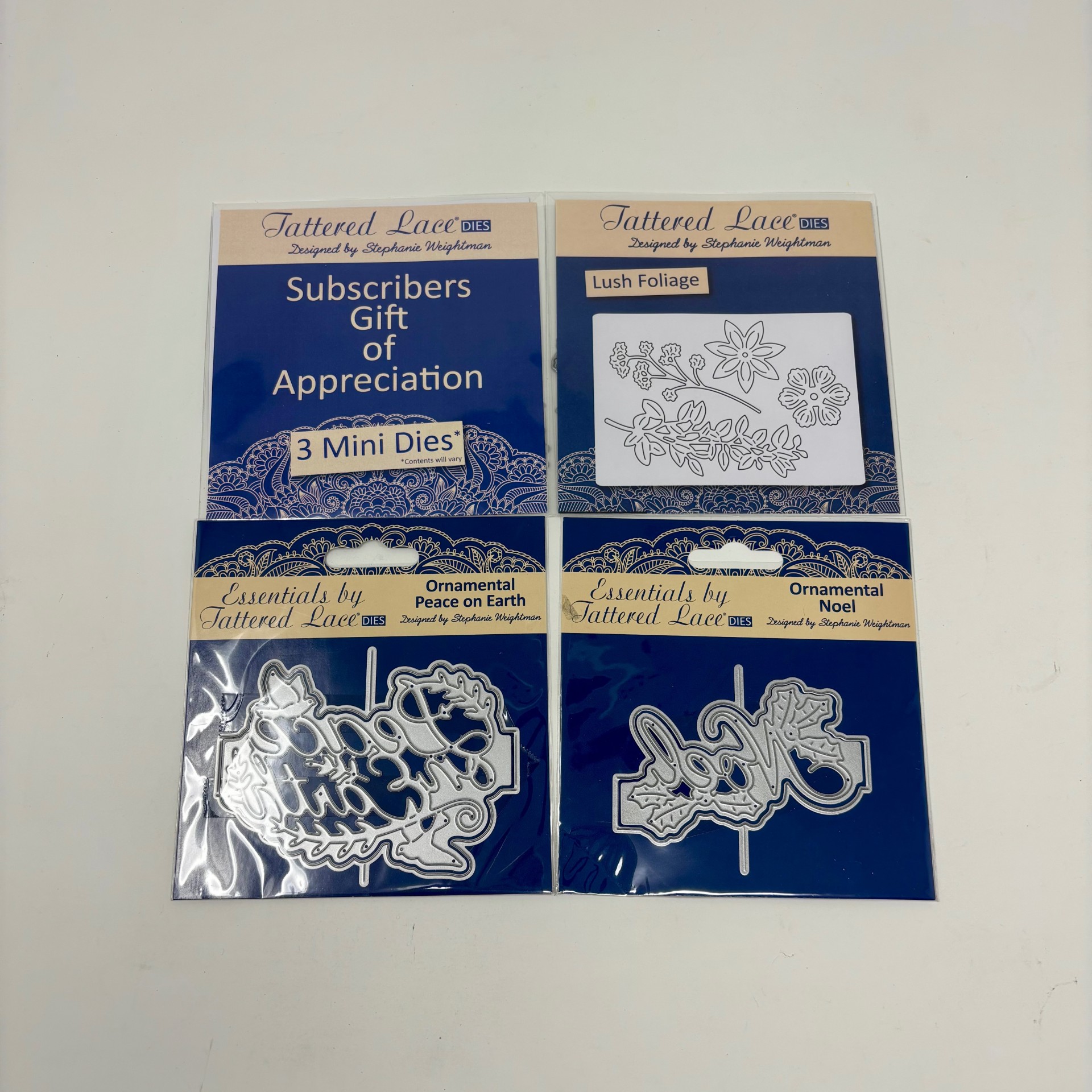 16 New Tattered Lace dies