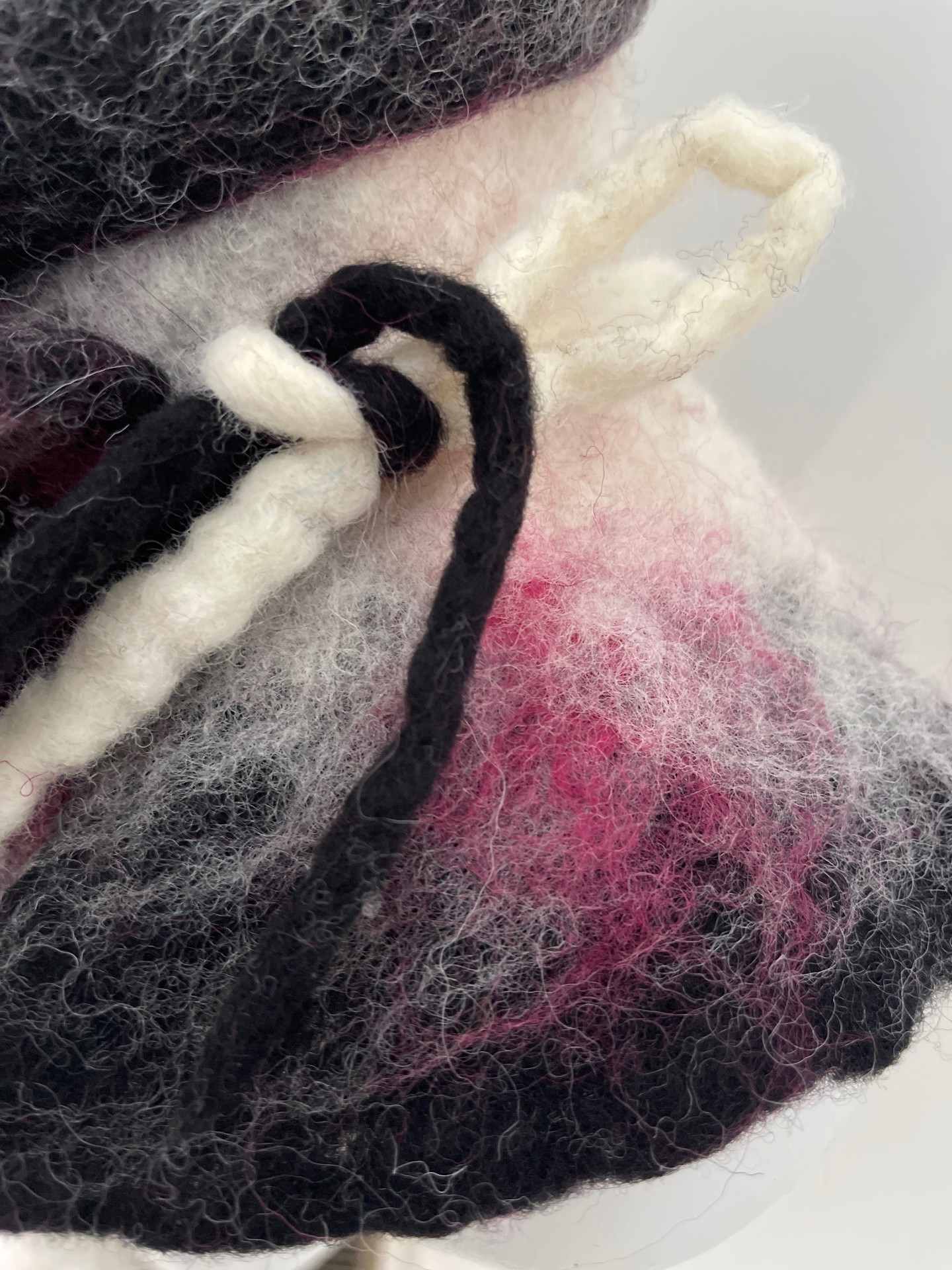 Felted Merino Wool Scarf