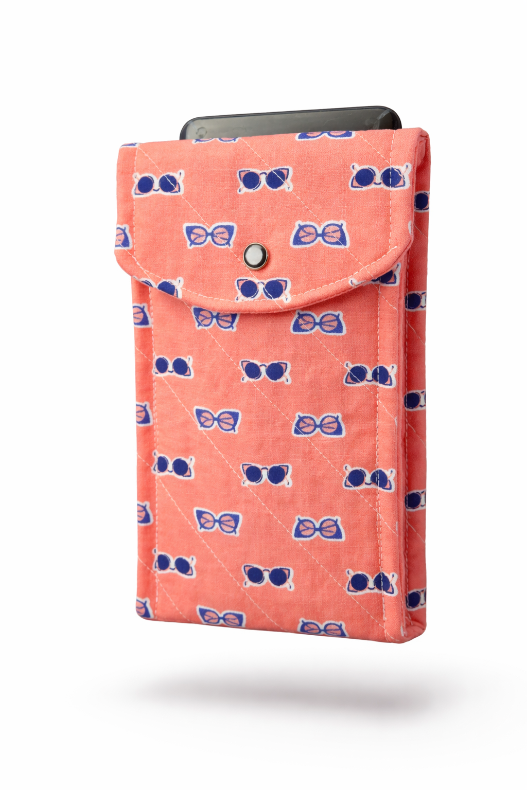 Handmade Snap Closure Sunglass Case