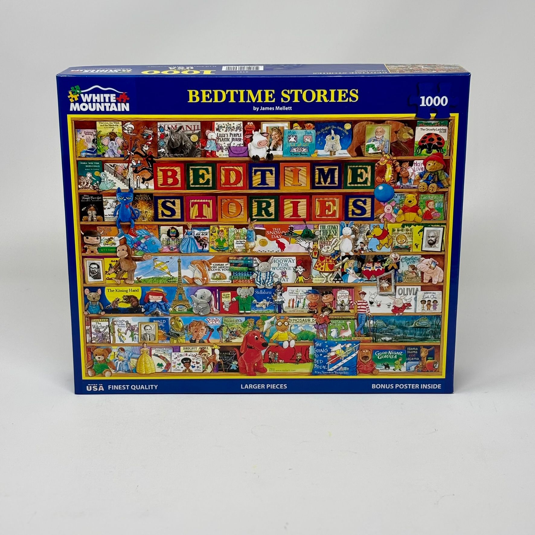 White Mountain 1000 Piece Puzzle - Bedtime Stories