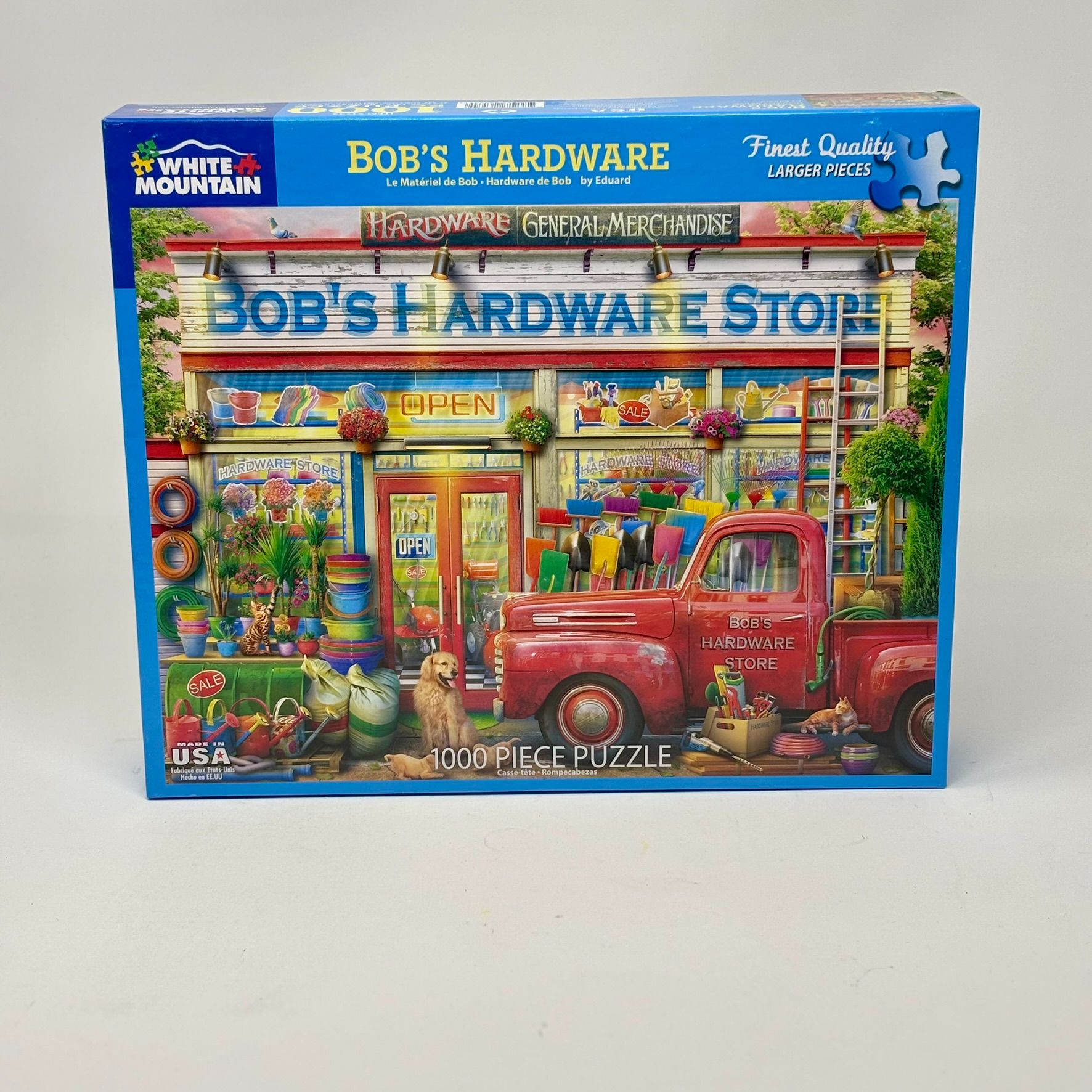 White Mountain 1000 Piece Puzzle - Bobs Hardware