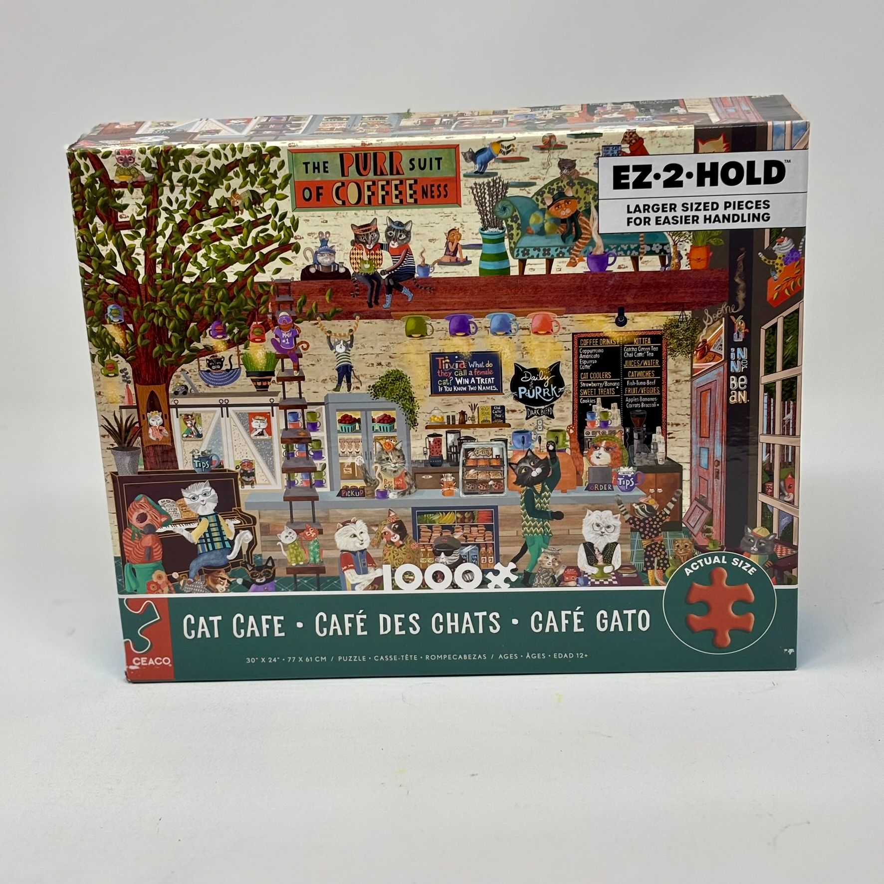 Ceaco 1000 Piece Puzzle - Cat Cafe
