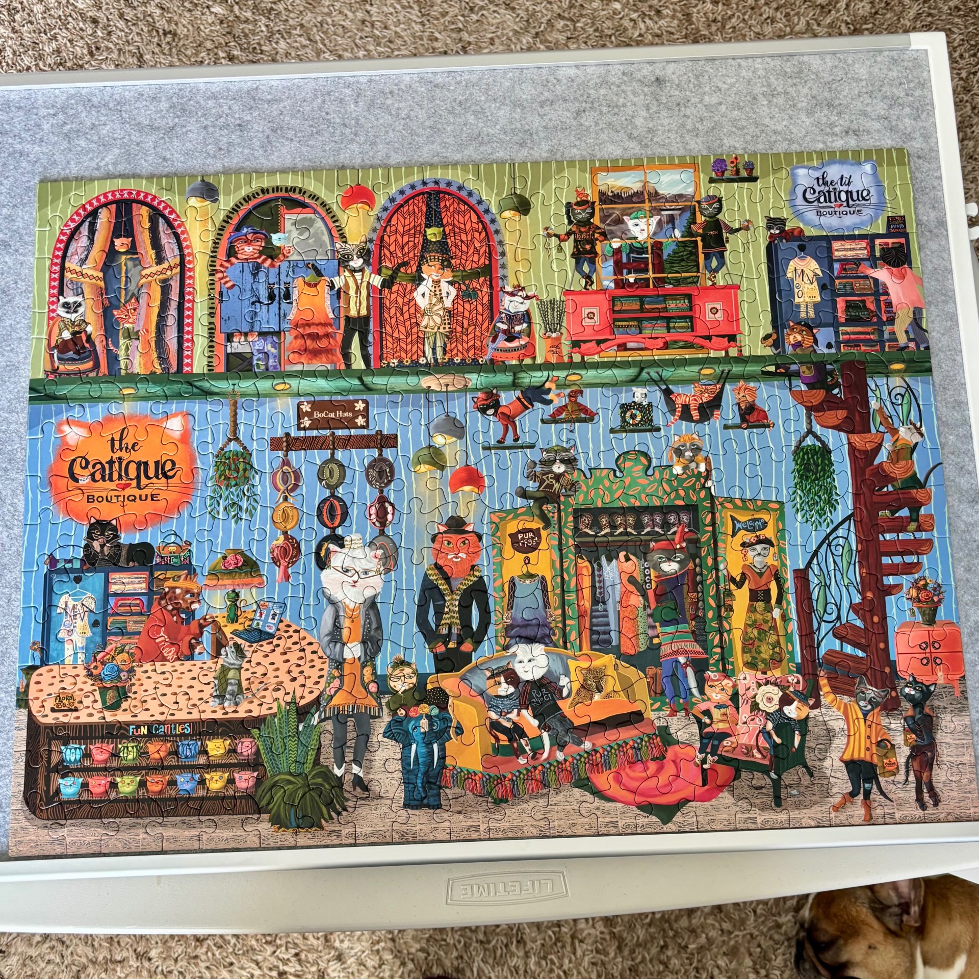 Ceaco 1000 Piece Puzzle - Cat Cafe