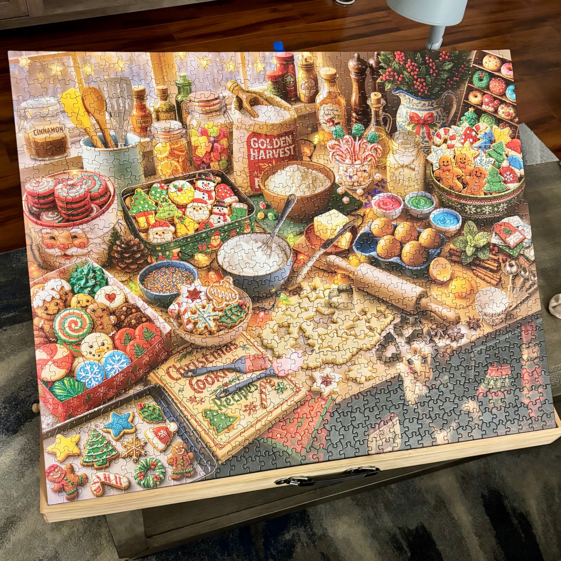 White Mountain 1000 Piece Puzzle - Christmas Baking