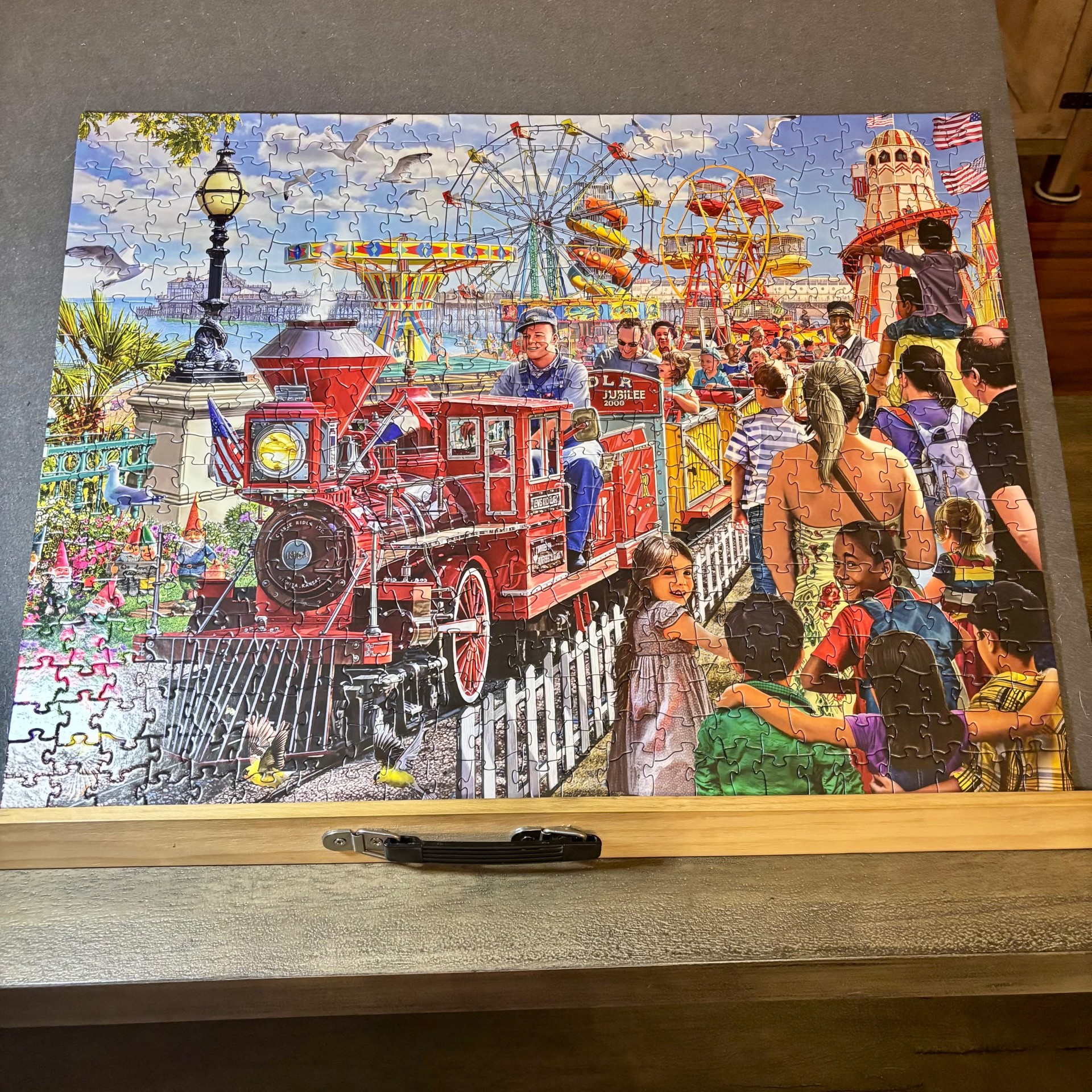 500 Piece White Mountain Puzzle