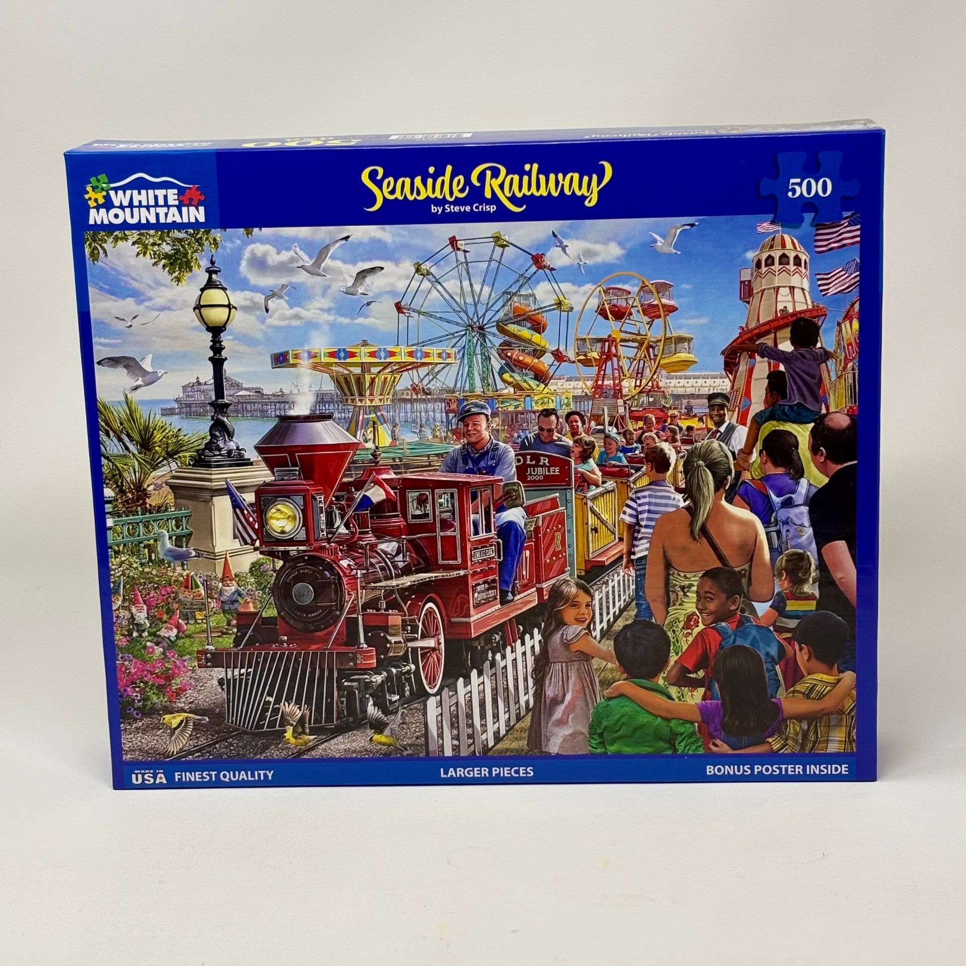 500 Piece White Mountain Puzzle