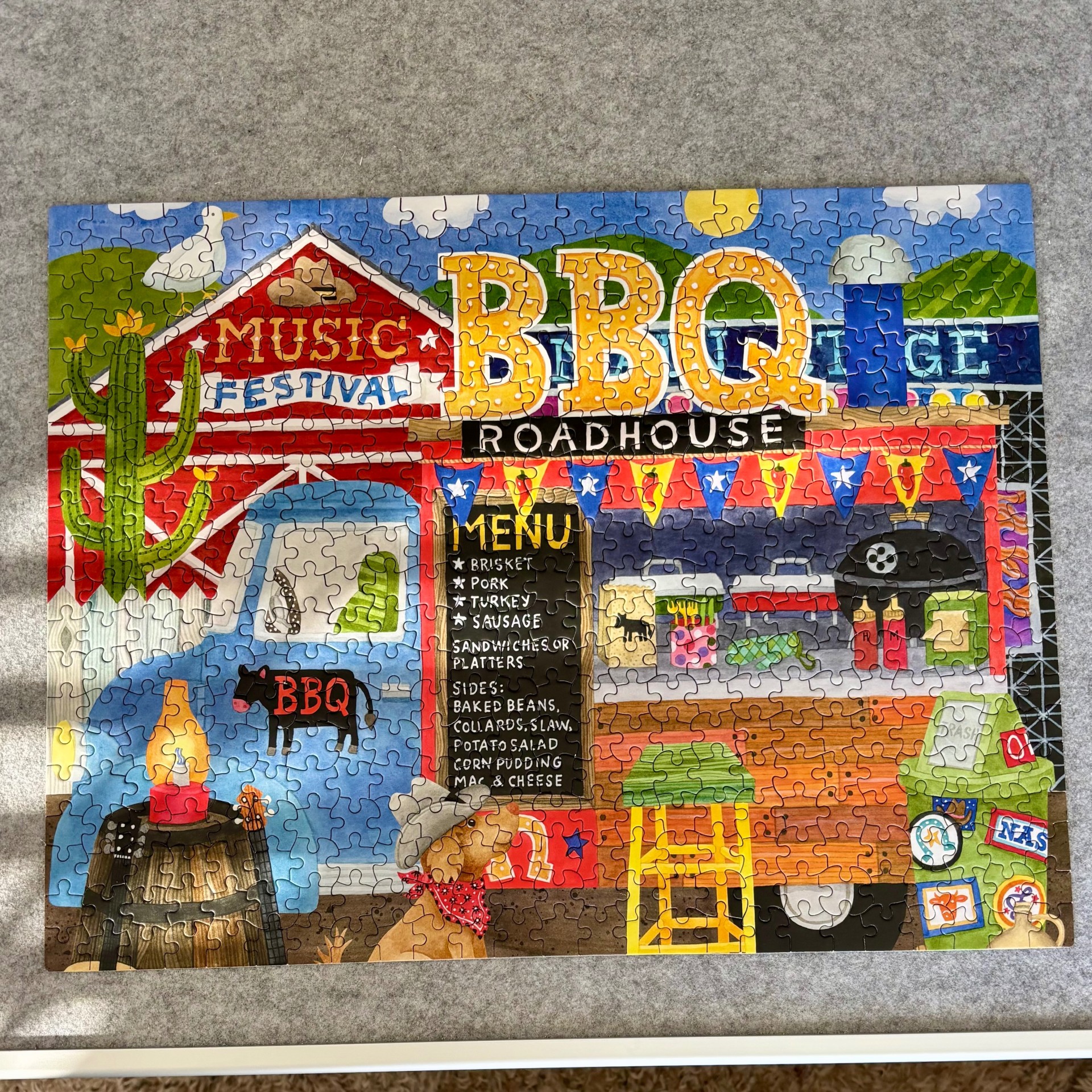 Ceaco - 4 500 Piece Puzzles - Food Truck Festival