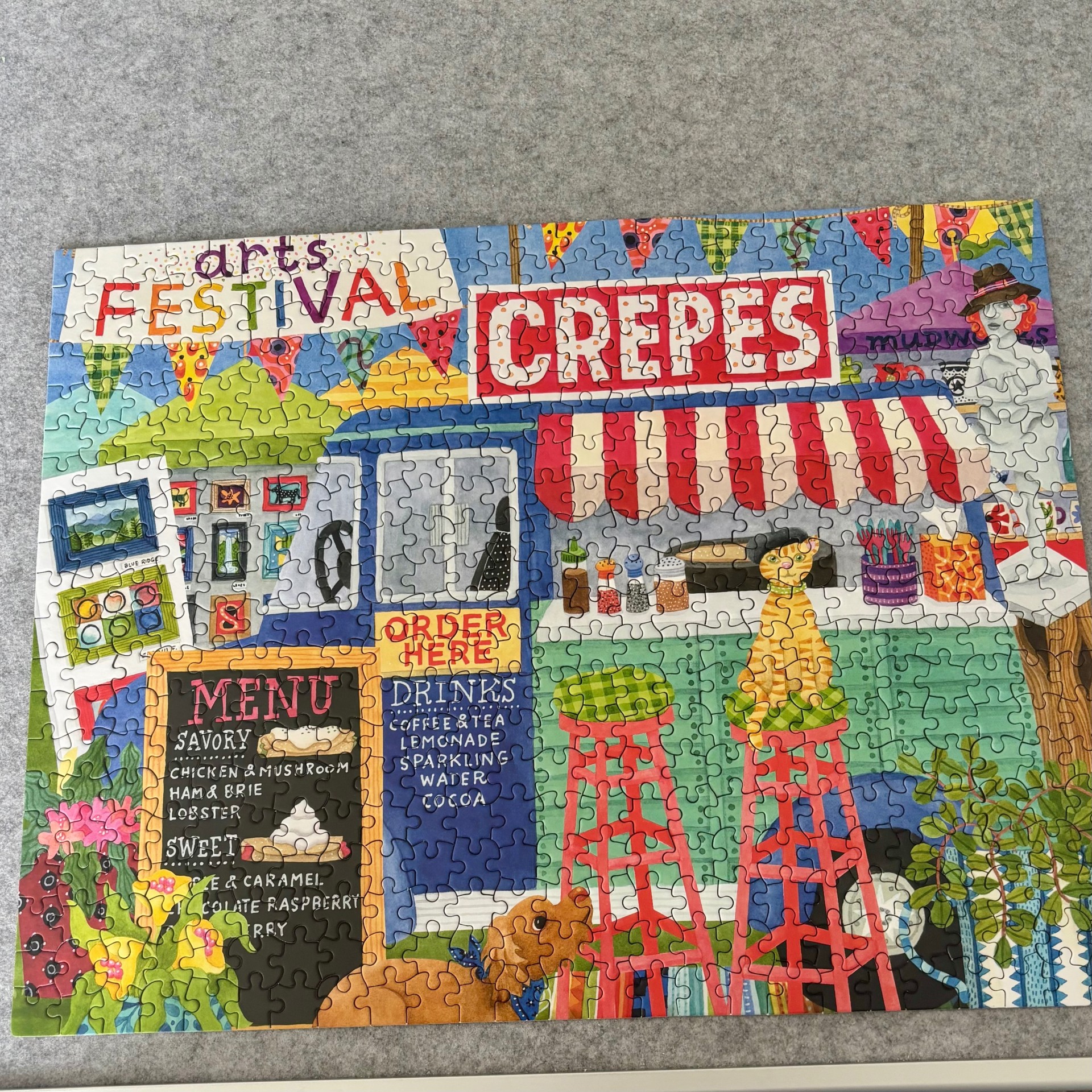 Ceaco - 4 500 Piece Puzzles - Food Truck Festival