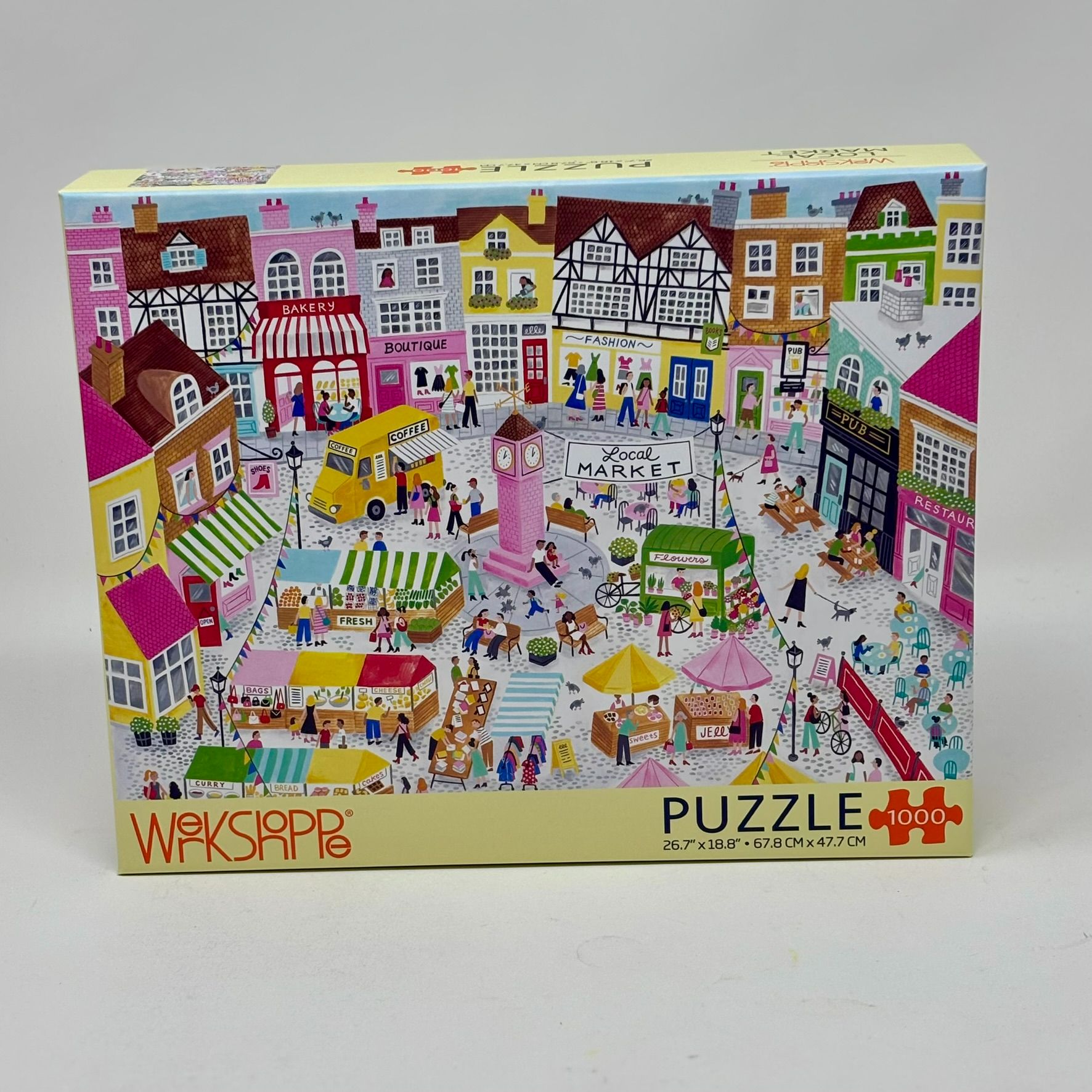 Werkshoppe 1000 Piece Puzzle - Local Market