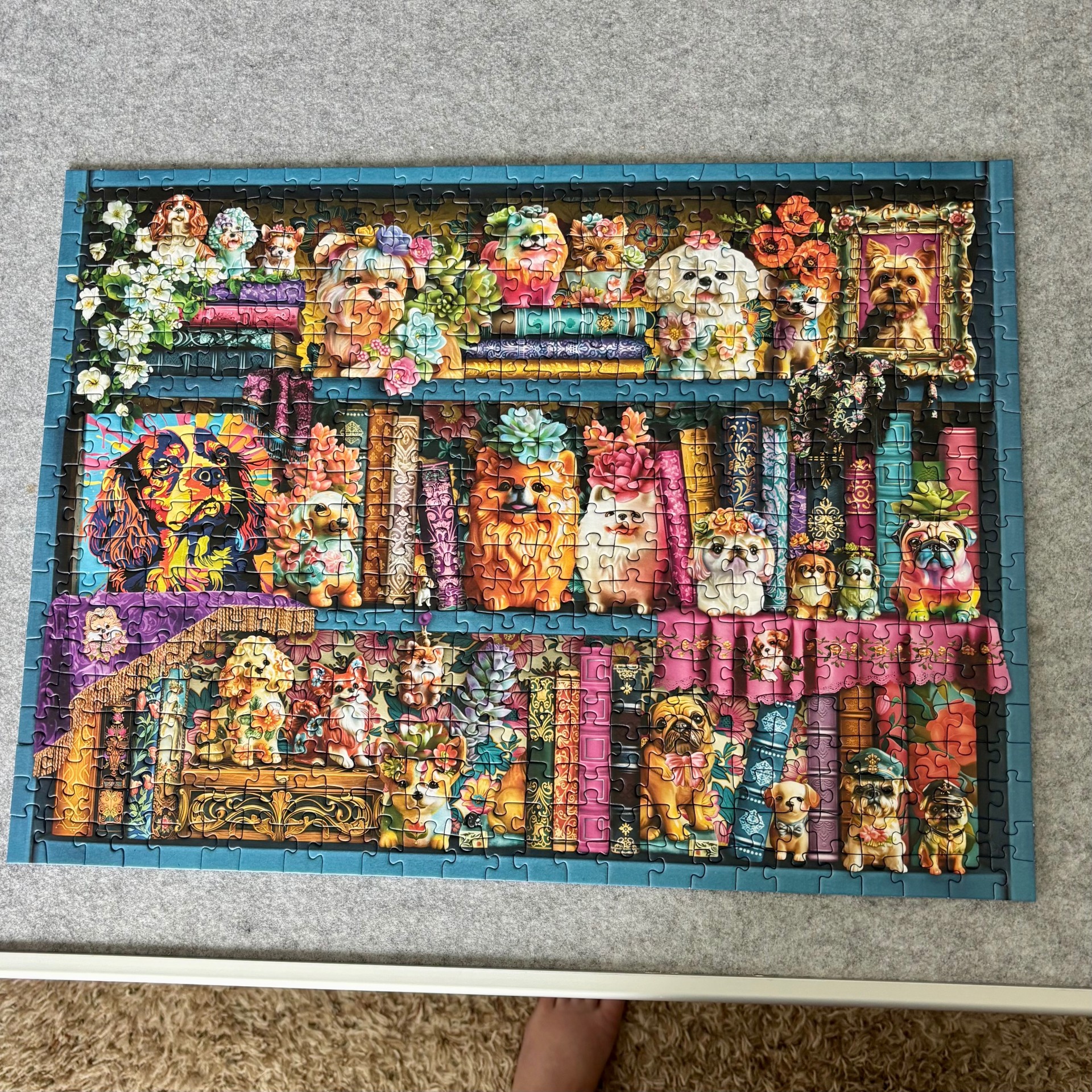 Ravensburger 500 Piece Puzzle - Porcelain Pups