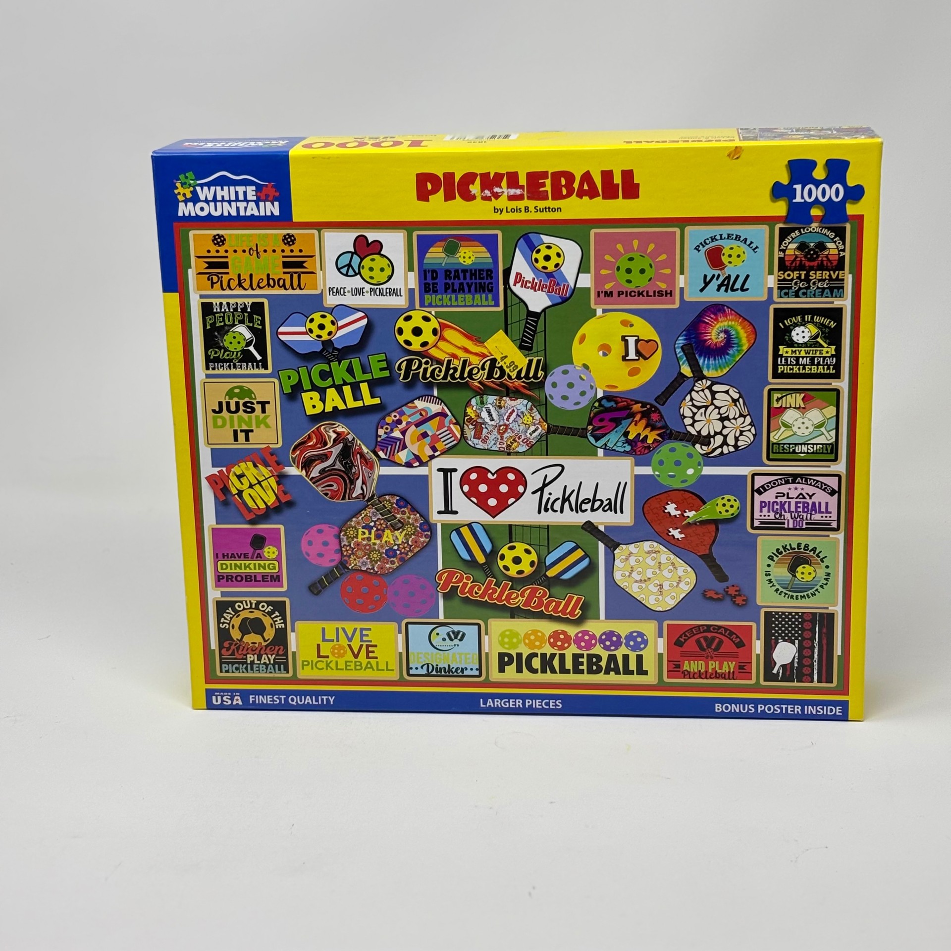 1000 Piece White Mountain Puzzle