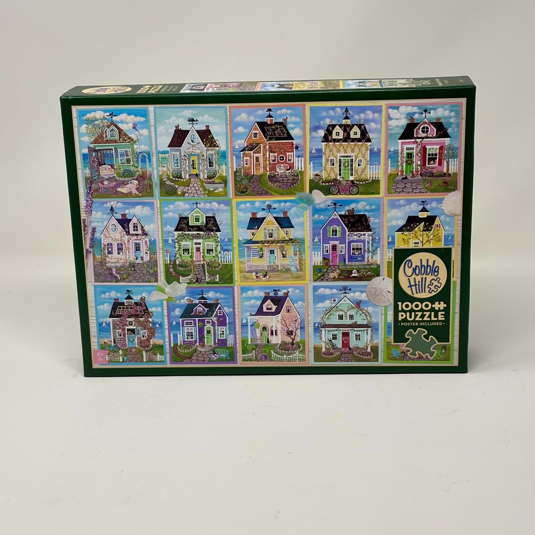 Cobble Hill 1000 Piece Puzzle - Seaside Cottages