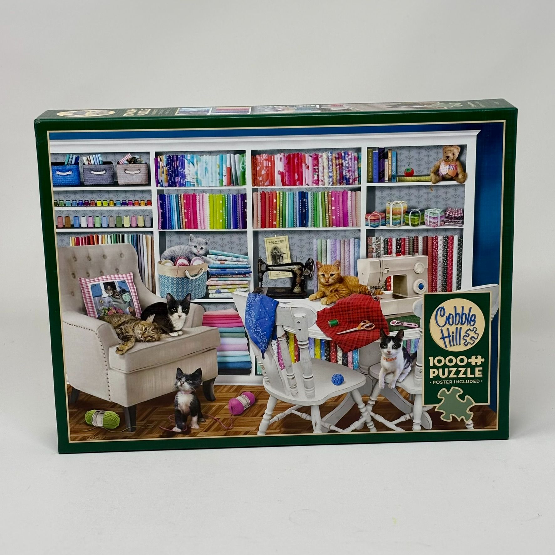 Cobble Hill 1000 Piece Puzzle - Sewing Room
