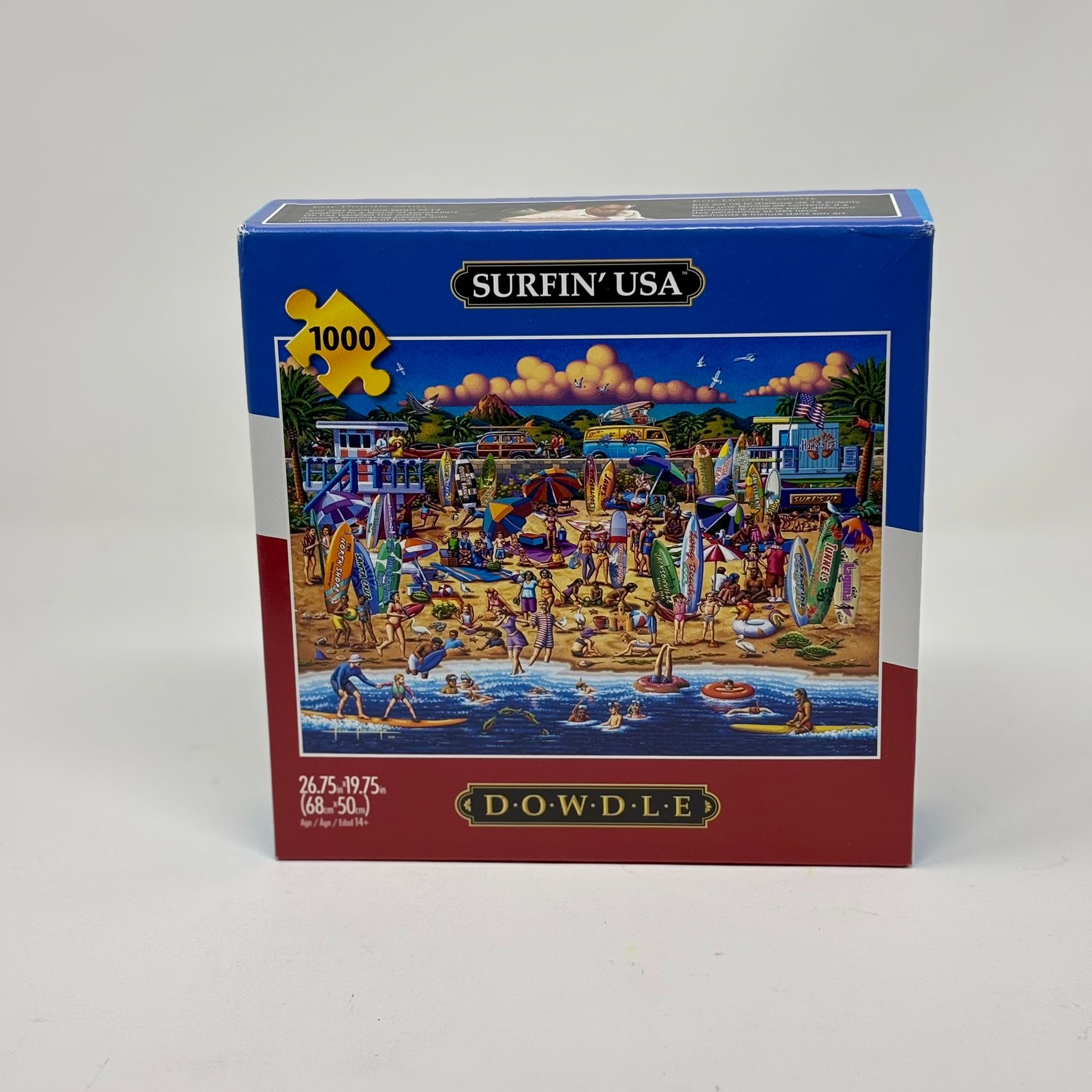 Dowdle 1000 Piece Puzzle - Surfin USA