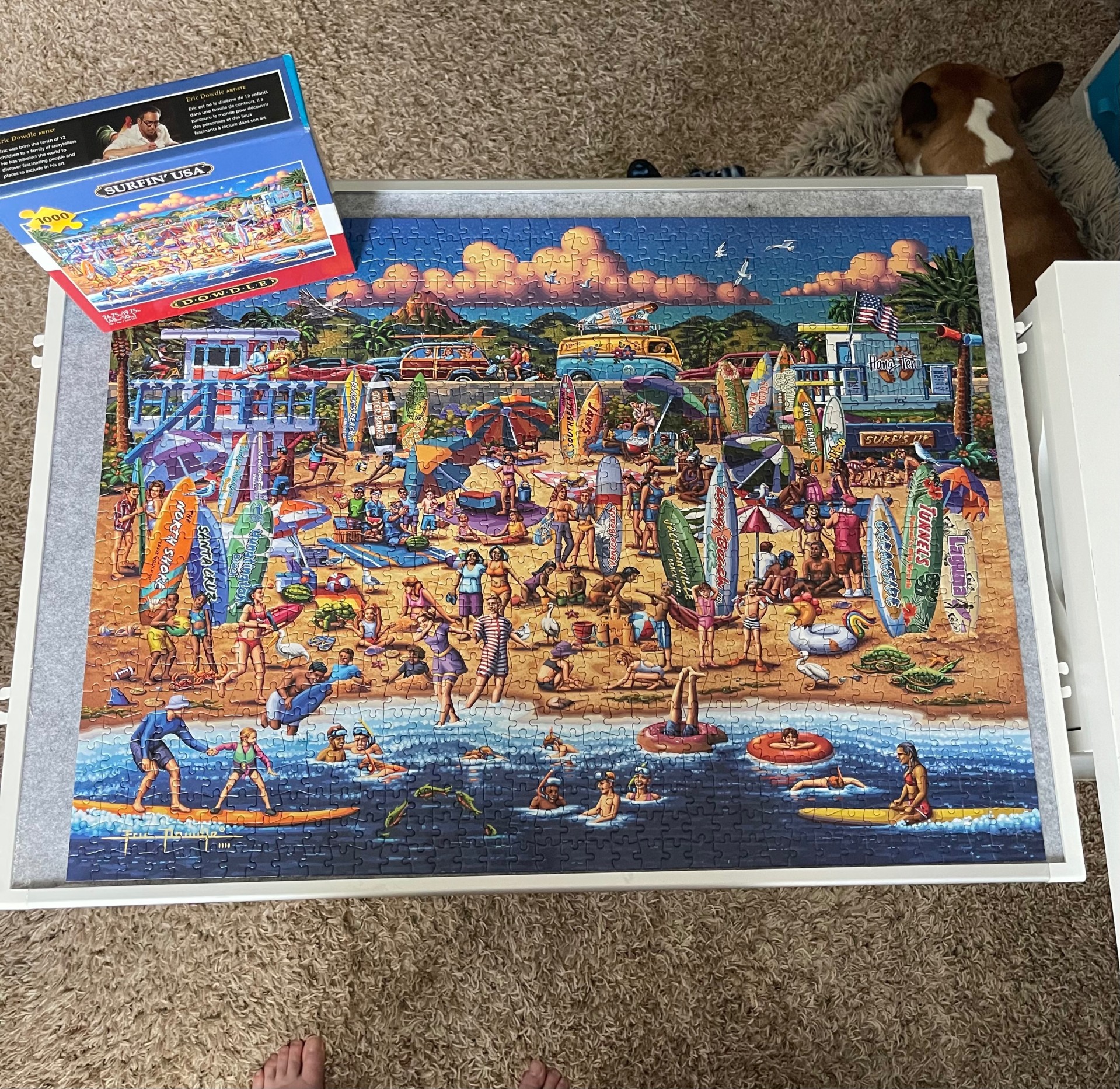 Dowdle 1000 Piece Puzzle - Surfin USA