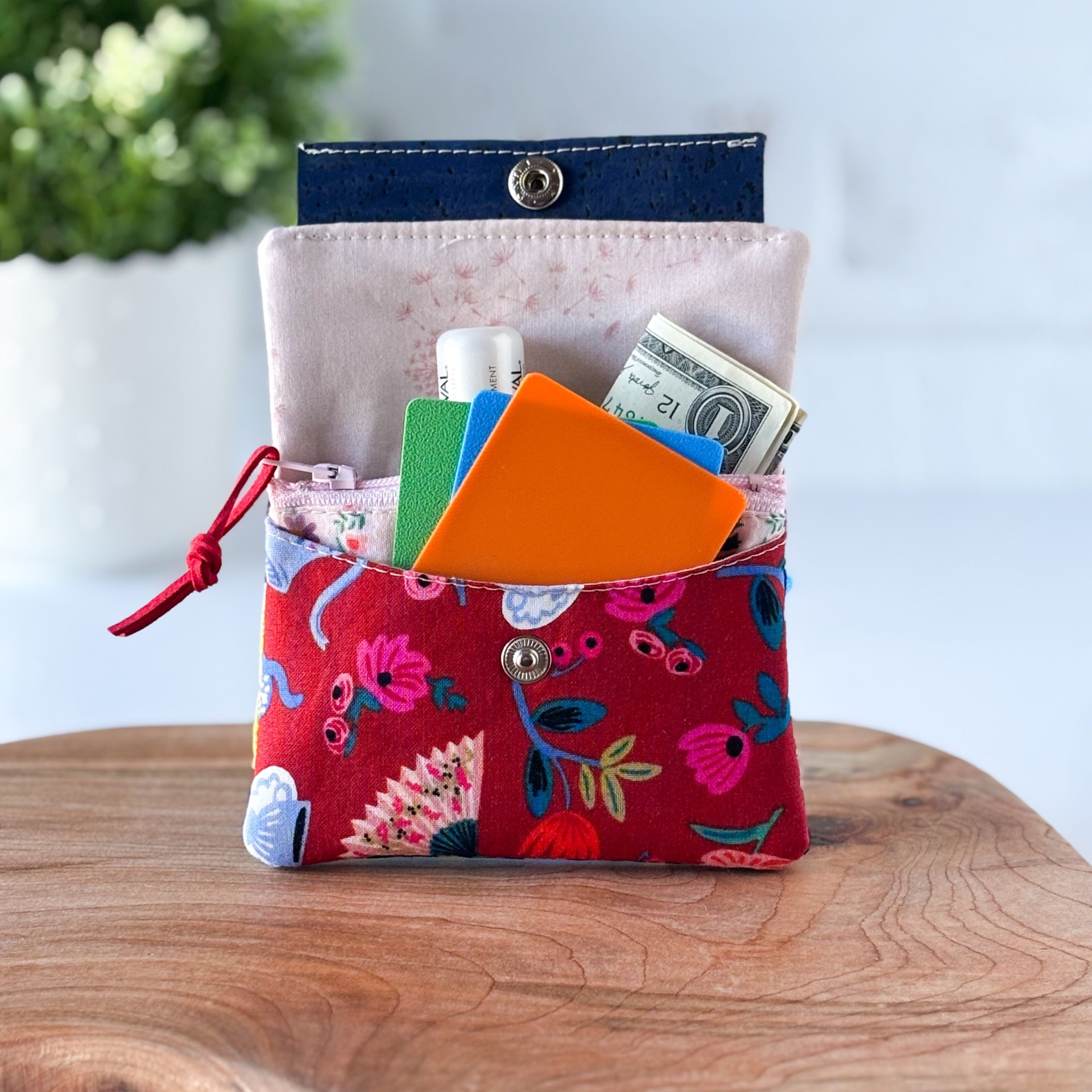 Women's Small Fabric Wallet - Rifle Paper Co - Books