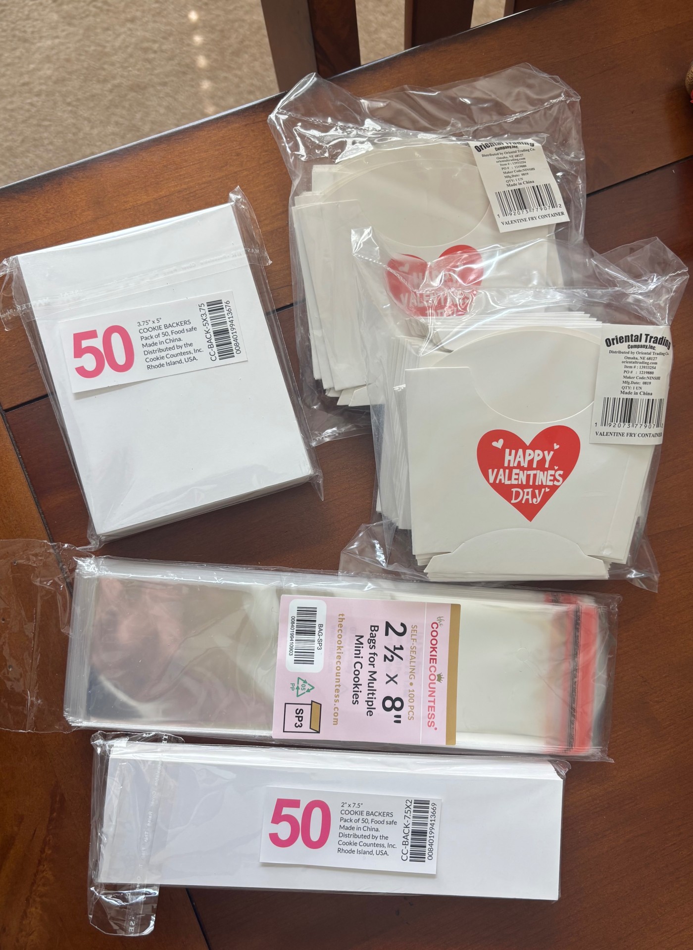 Cookie packaging