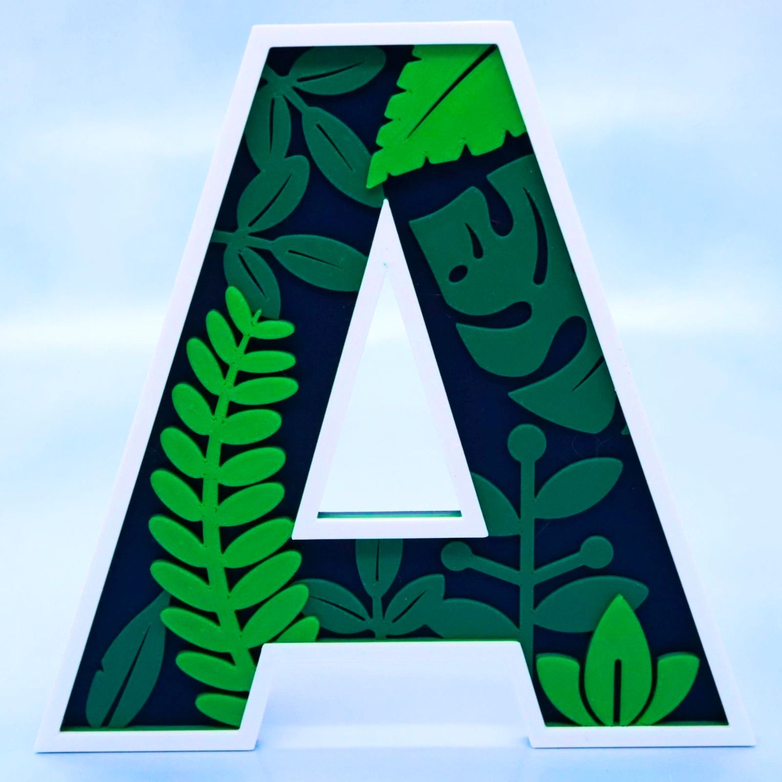 Custom Botanical Letter