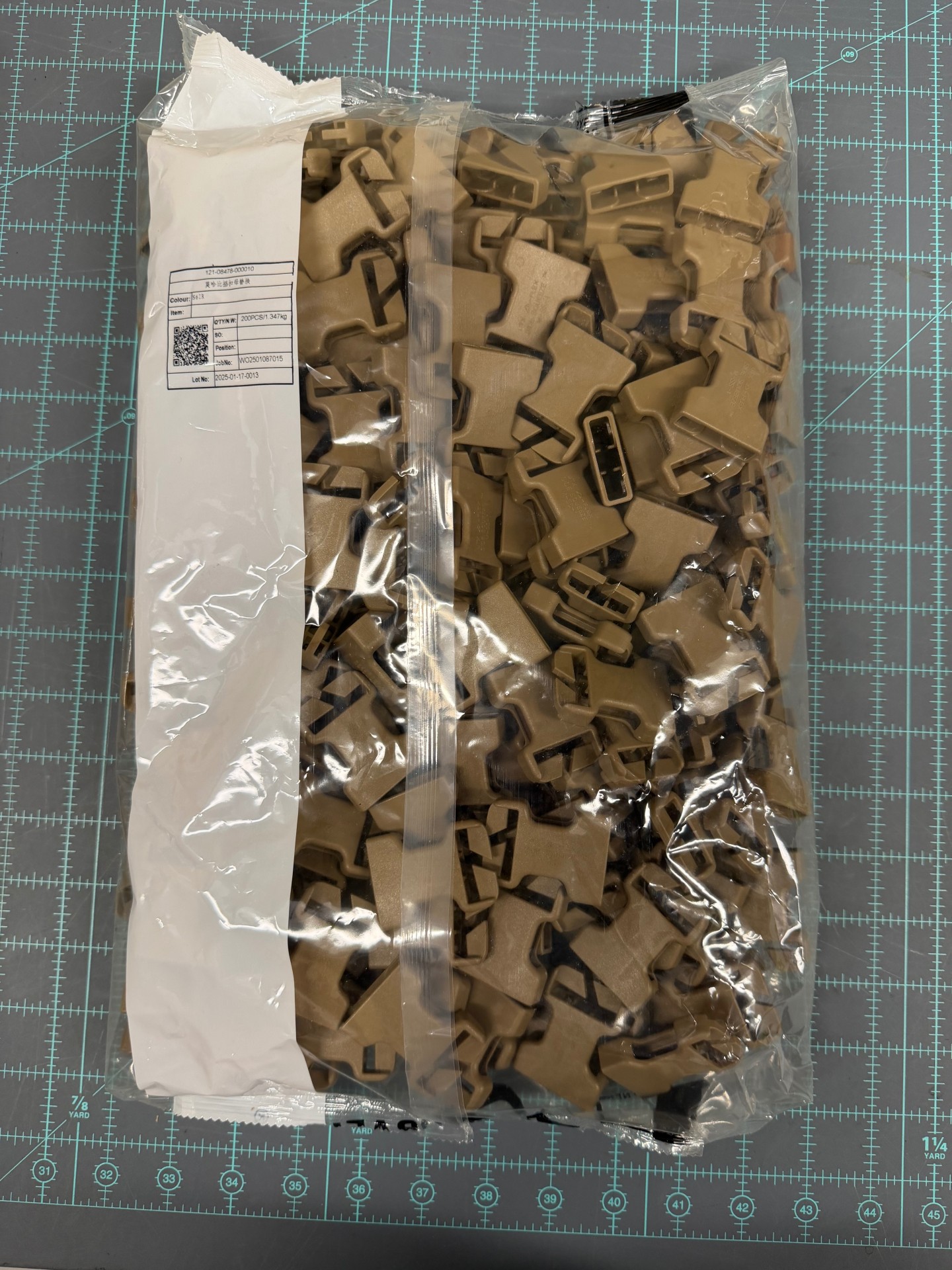 Duraflex Tan S6IR Female Buckles