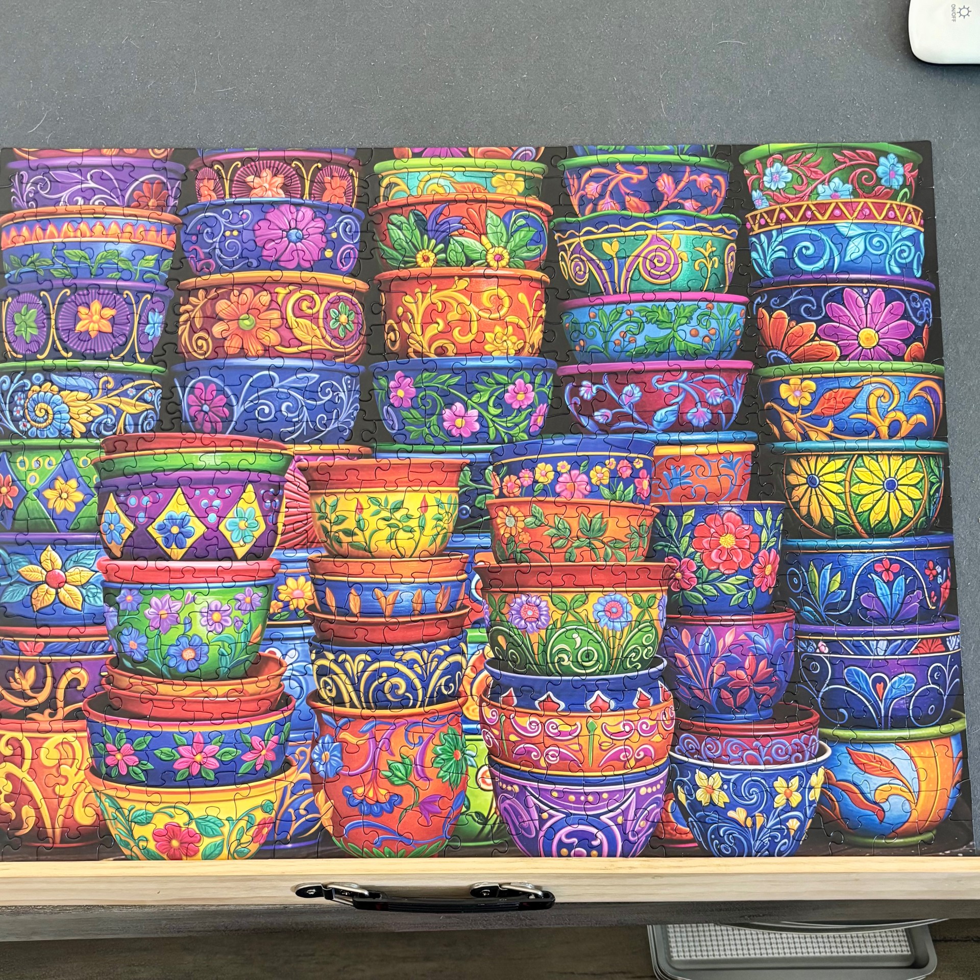 500 Piece White Mountain Puzzle - Bowled Over