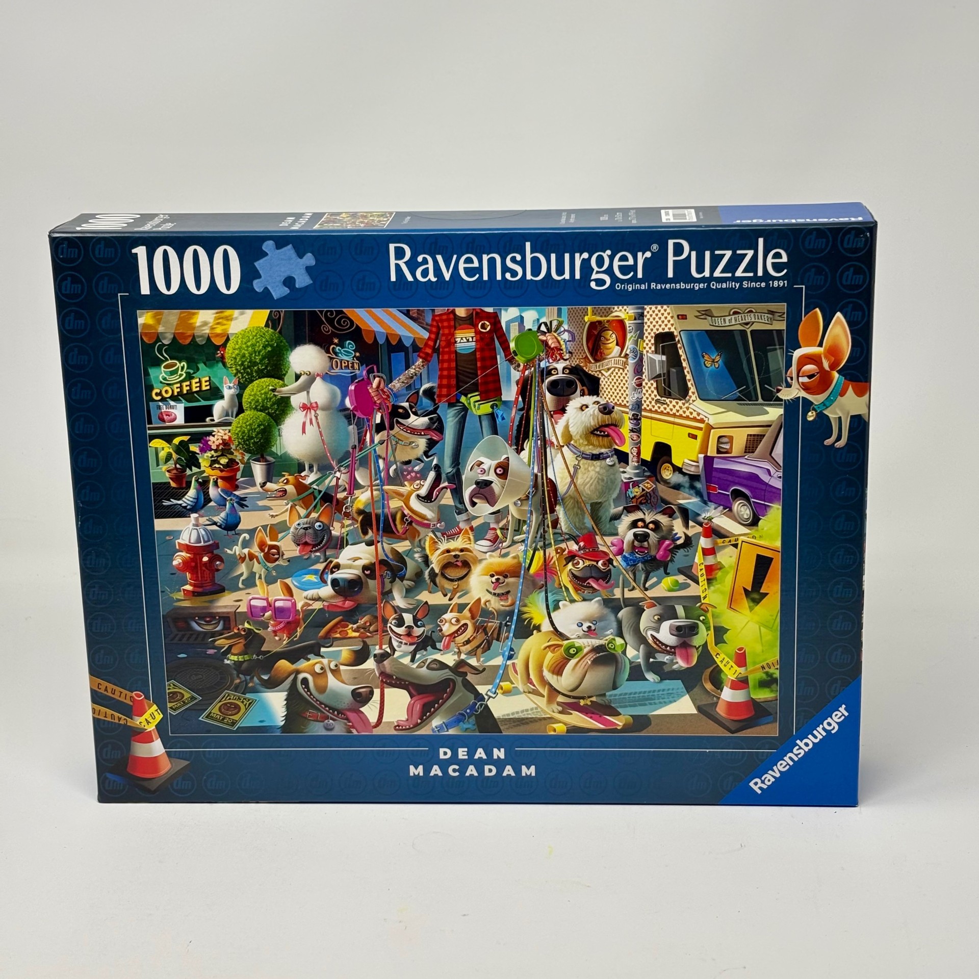 1000 Piece Ravensburger Puzzle - Dog Walker