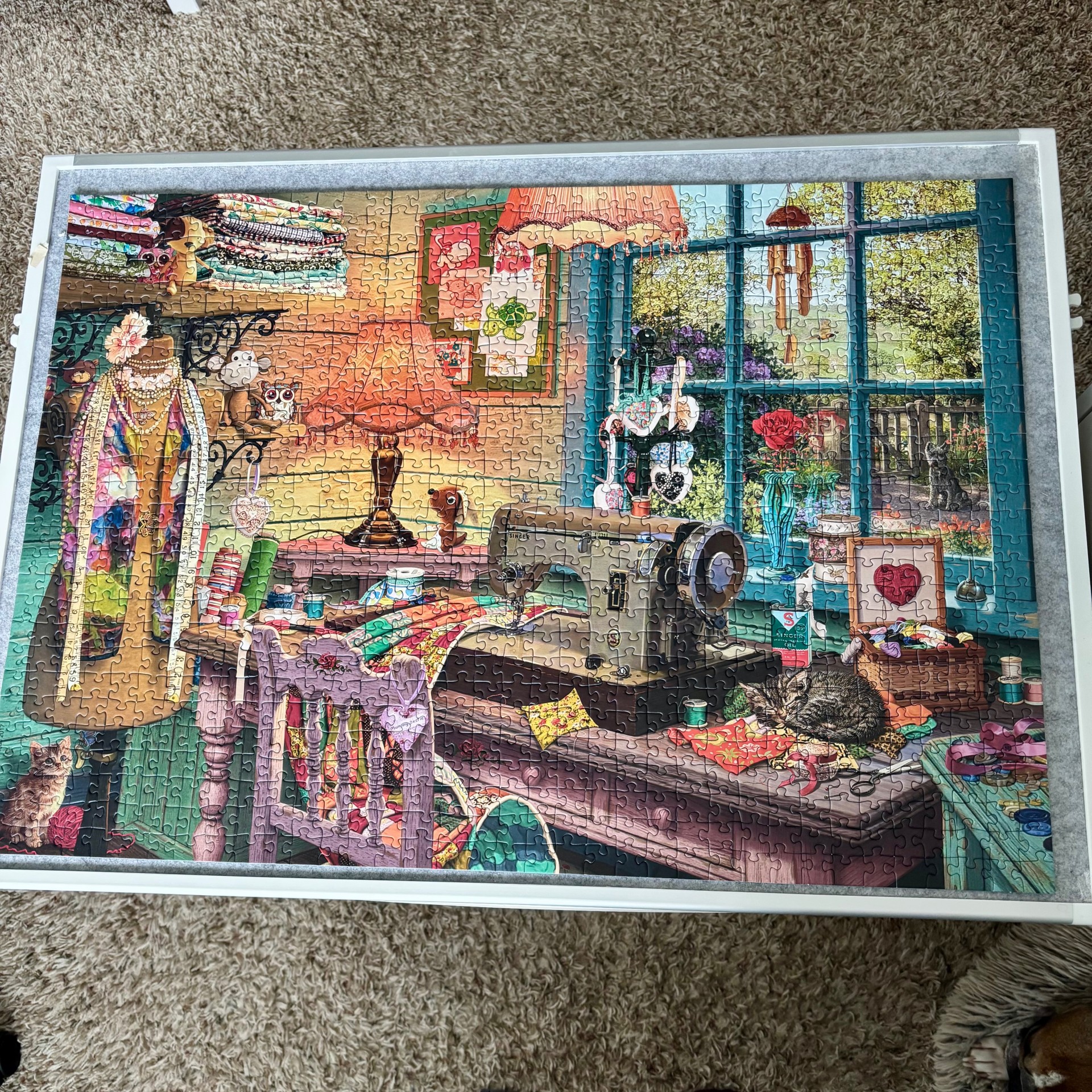 1000 Piece Ravensburger - The Sewing Shed