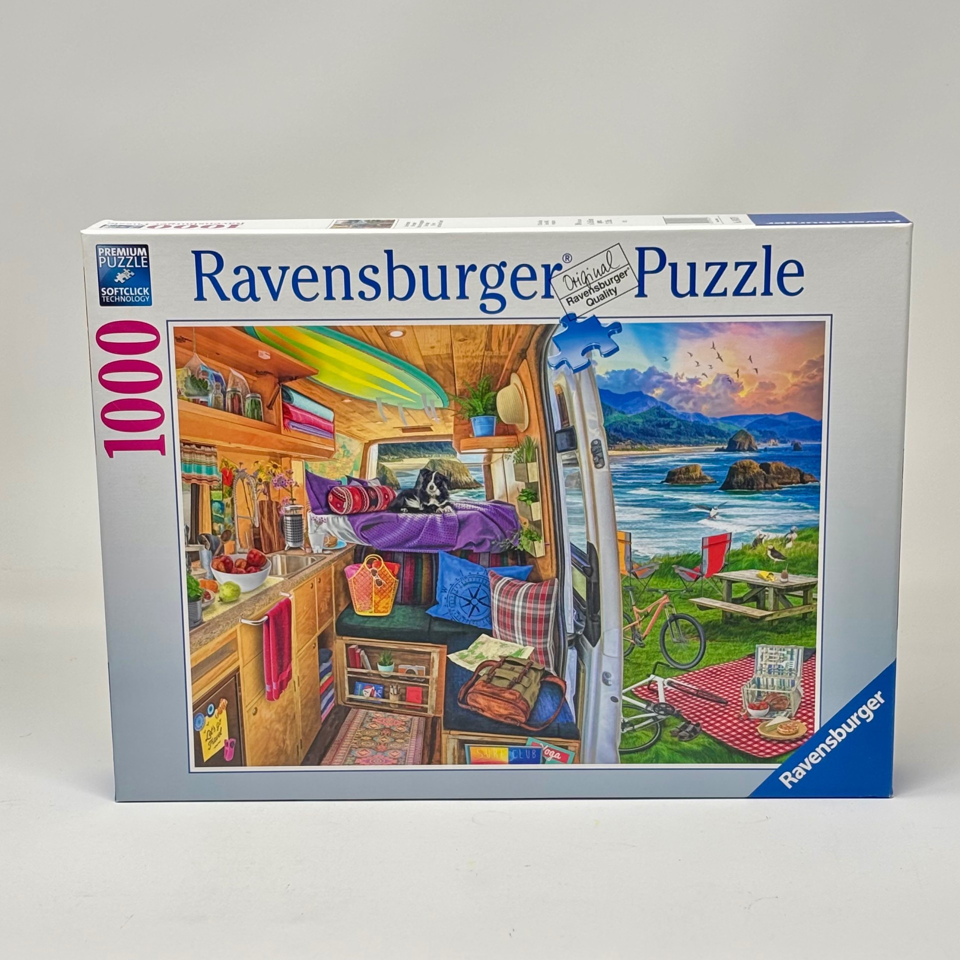 1000 Piece Ravensburger Puzzle - Campers Perspective