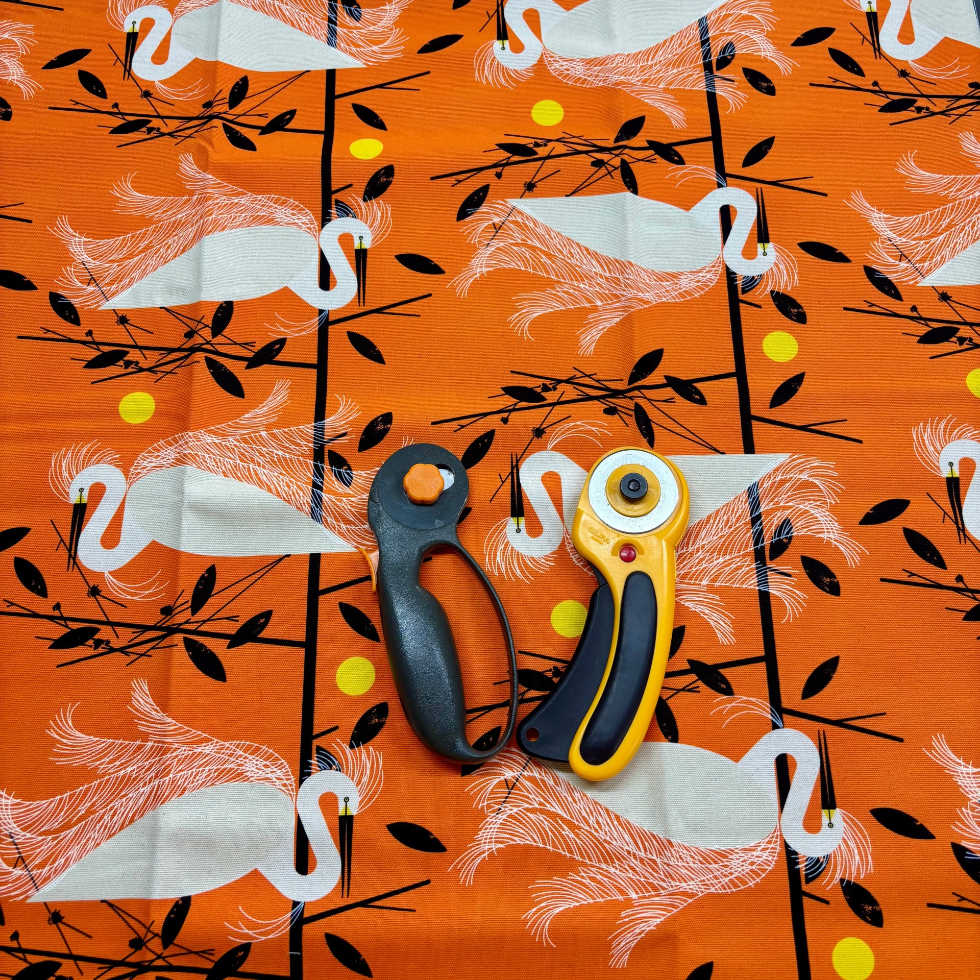 Charley Harper Canvas Fabric