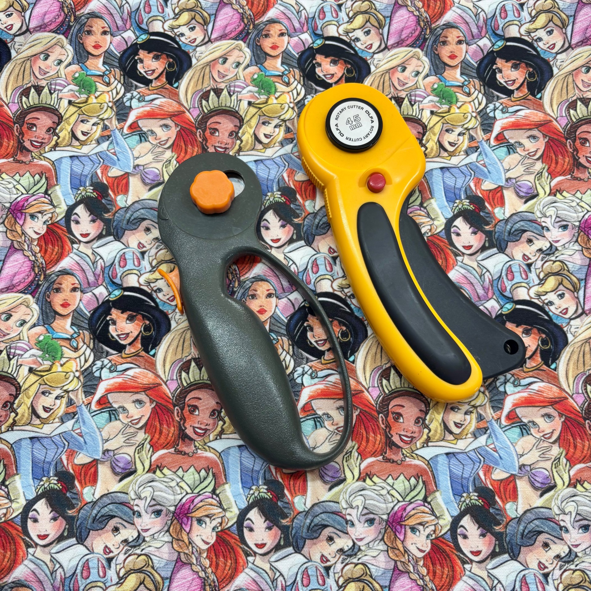 1+ Yard Custom Canvas Princess Fabric