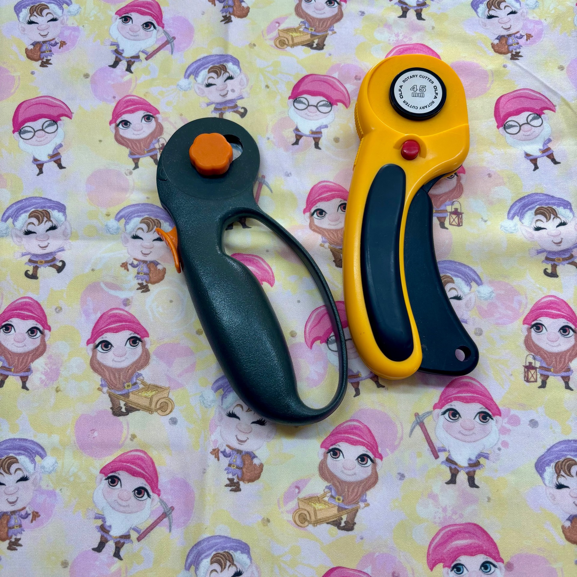 1 Yard Custom Woven - Dwarves