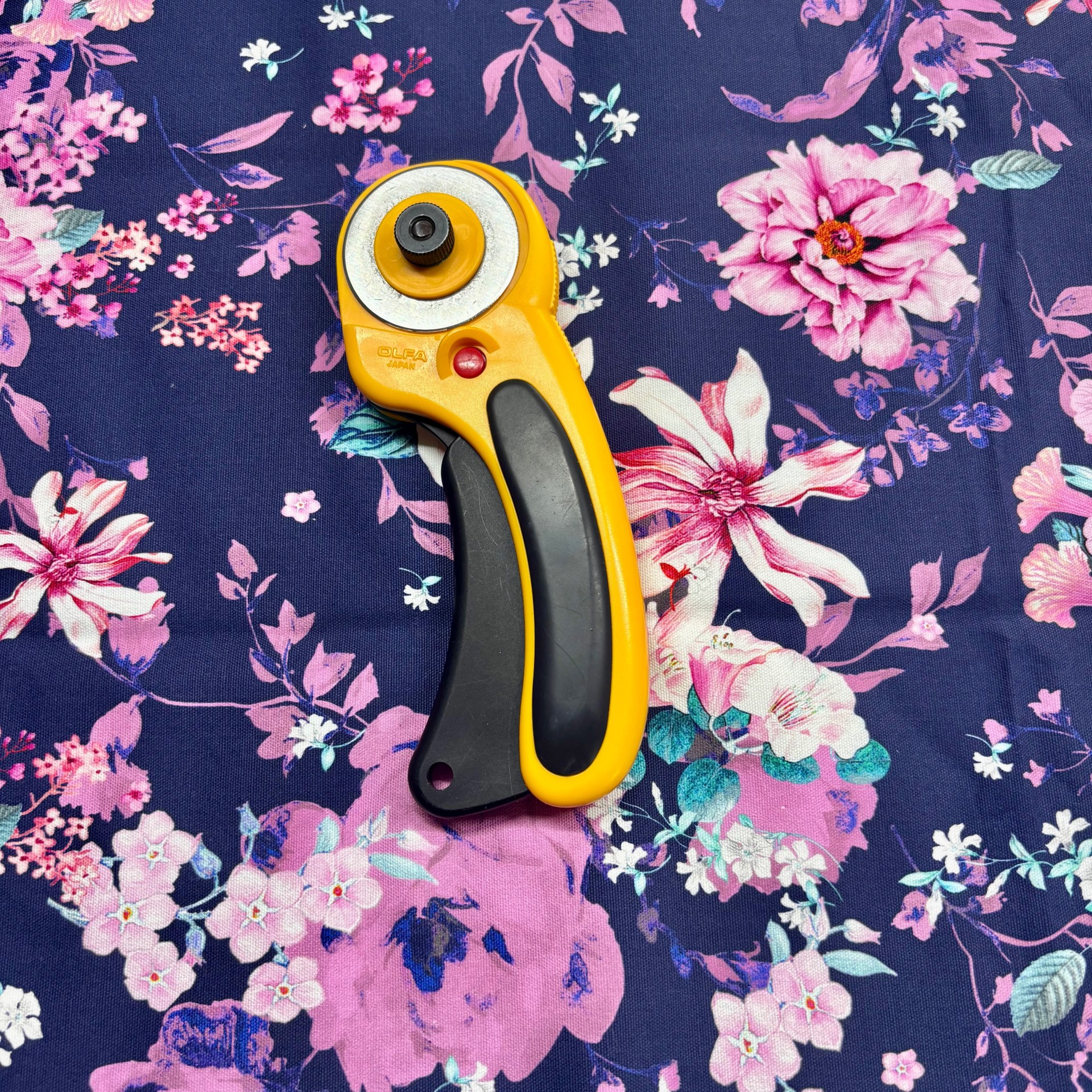 3/4 Yard Custom Canvas Fabric - Floral